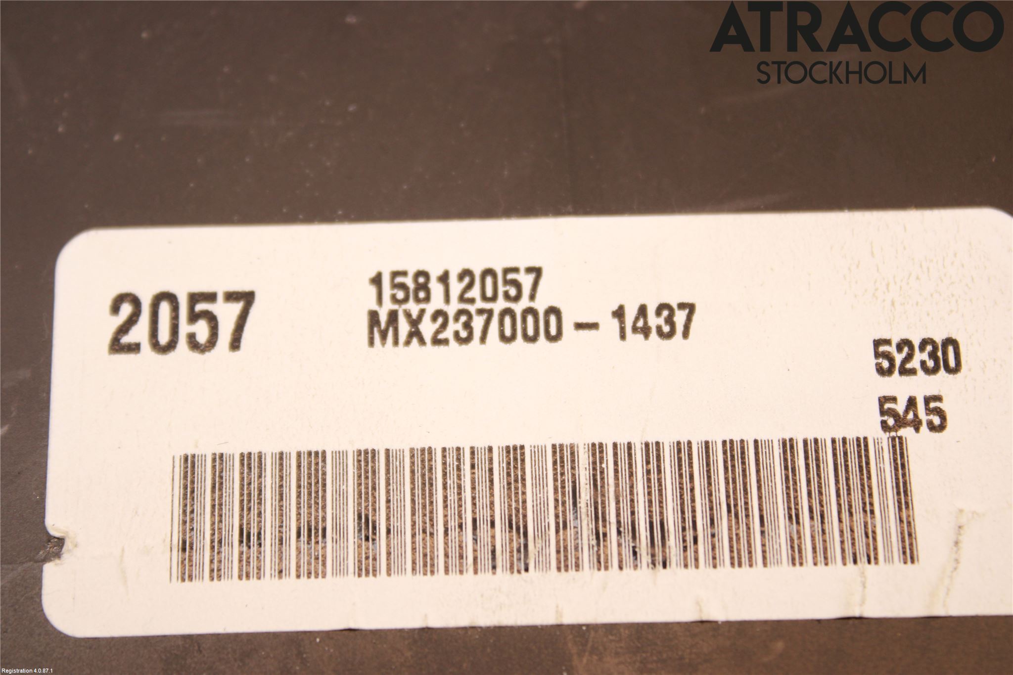 Cadillac STS SEVILLE Varme Ac Betjening-Display