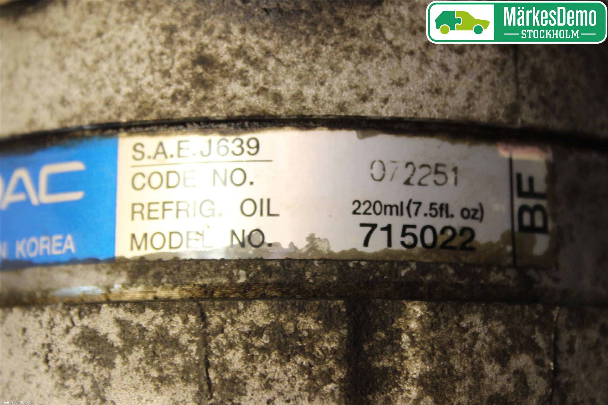 Chevrolet TACUMA Varme Ac Kompressor