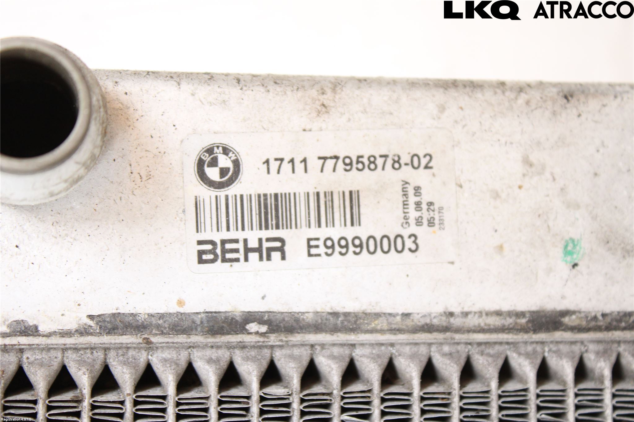 BMW 5 E60/61 Sed/Tou 02-10 Radiator Manuell