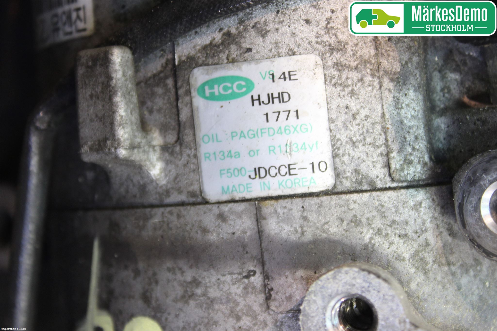 Kia CEED 12-18 Varme Ac Kompressor