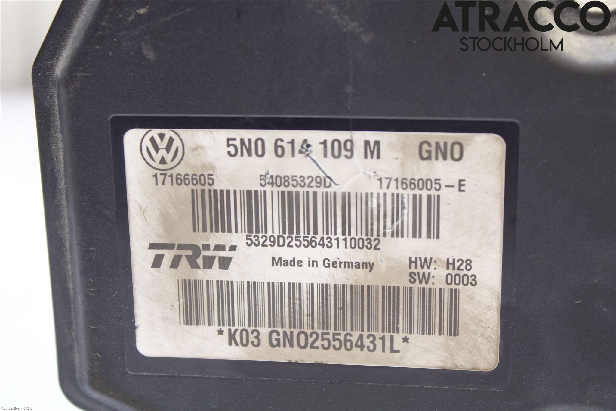 Volkswagen VW TIGUAN 07-16 Abs Hydraulikkaggregat