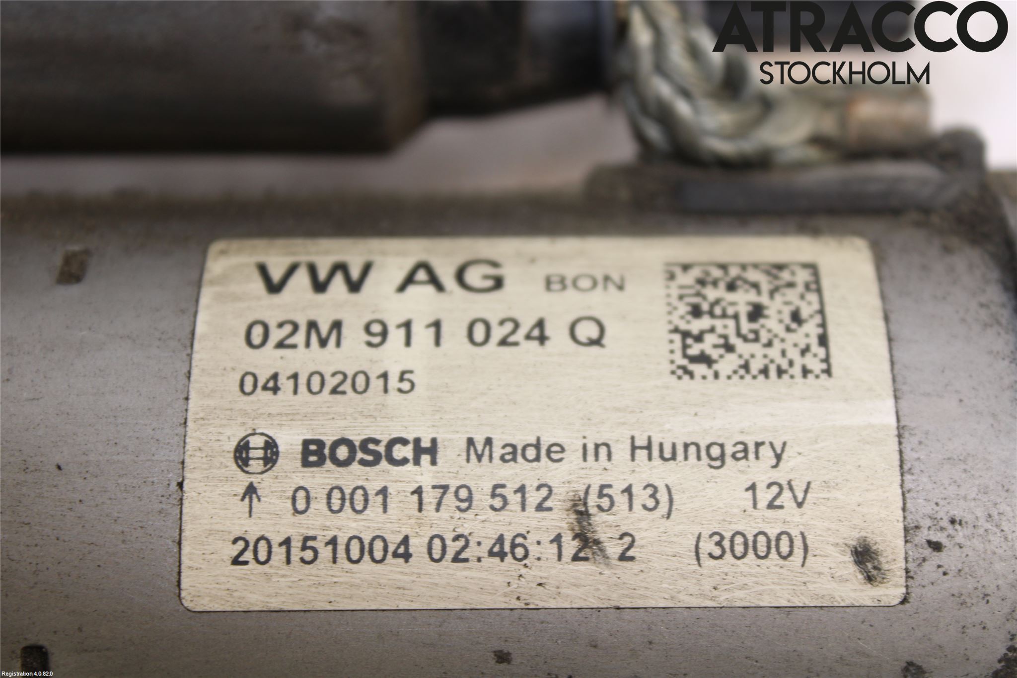 Volkswagen VW POLO 10-17 Startmotor