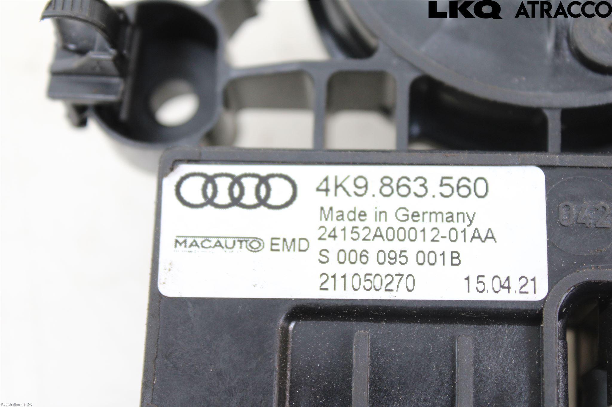Audi A6/S6 4G 11-18 Innr Innsyn Beskytelse Stv