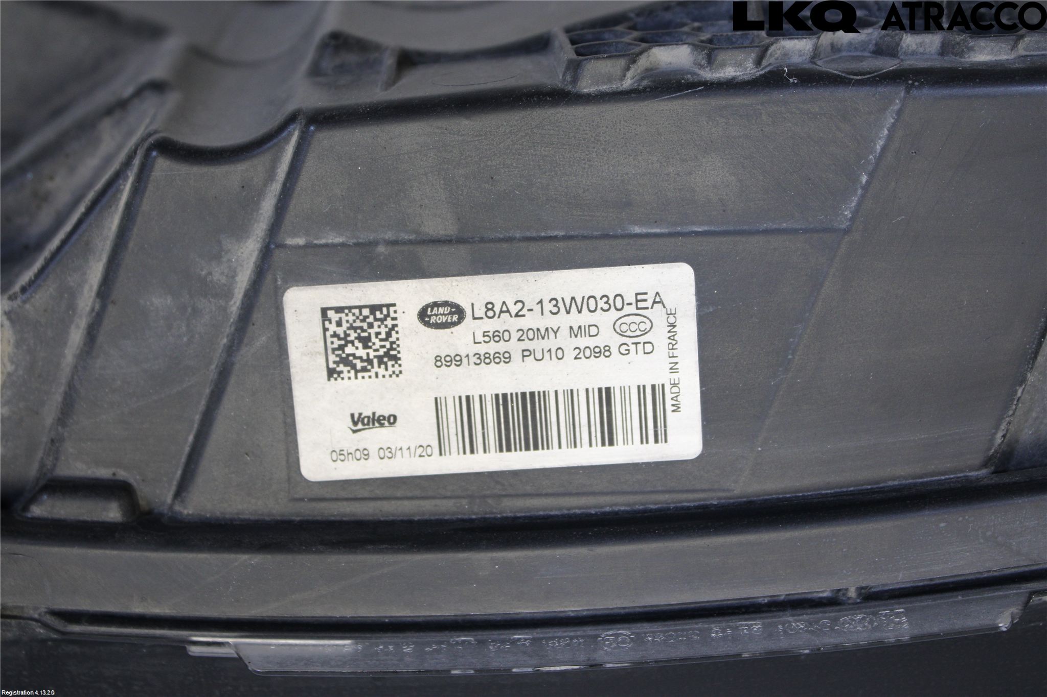 Landrover RANGE ROVER VELAR (L560) 17- Frontlykt Venstre