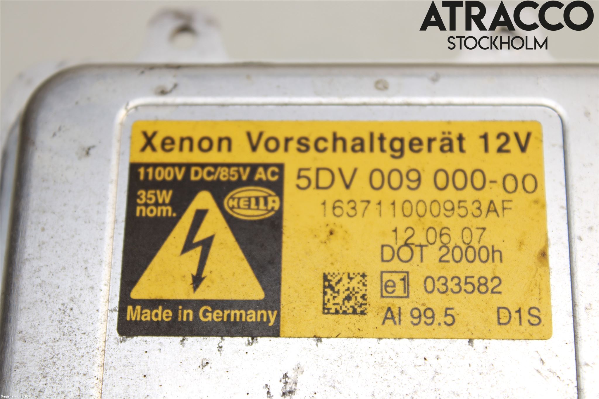 BMW 5 E60/61 Sed/Tou 02-10 Styreenhet Xenon