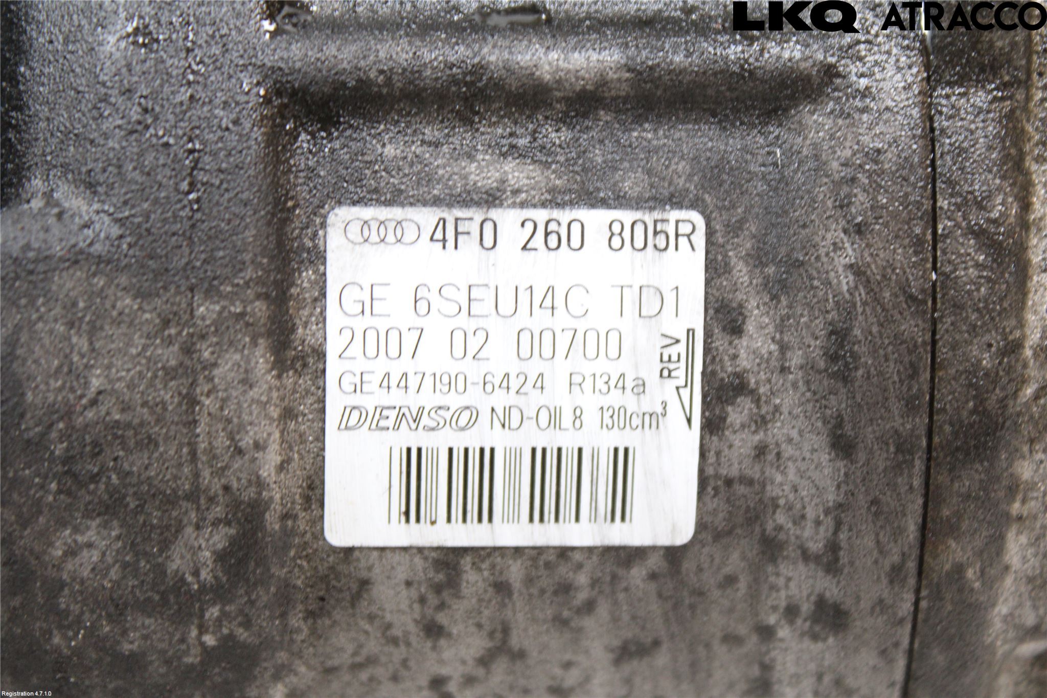 Audi A6/S6     05-11 Varme Ac Kompressor