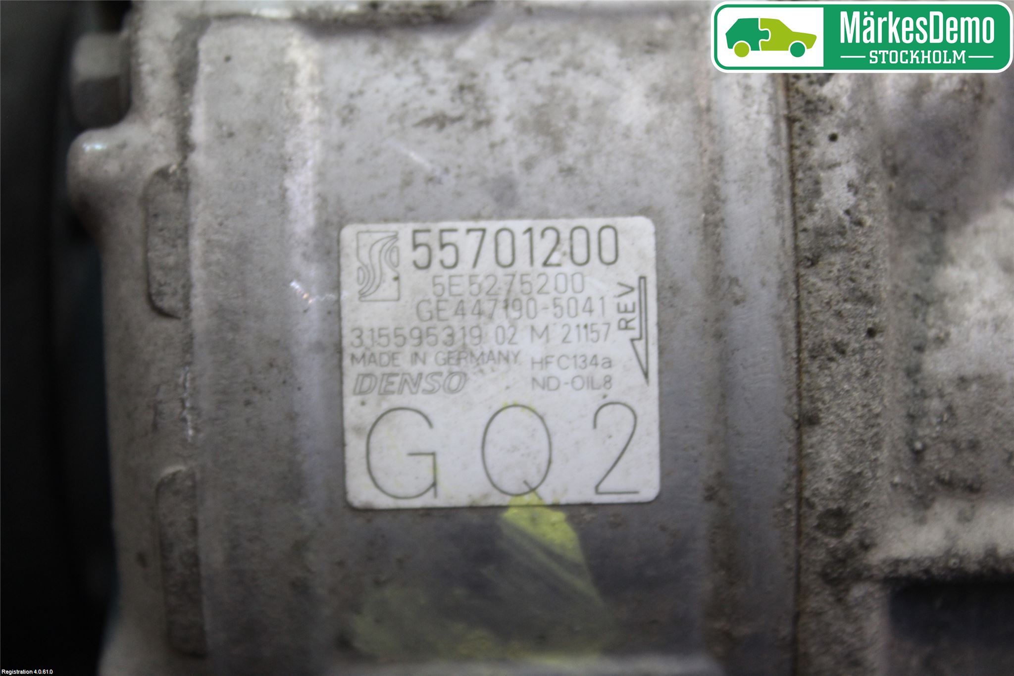 Opel CORSA D 07-14 Varme Ac Kompressor