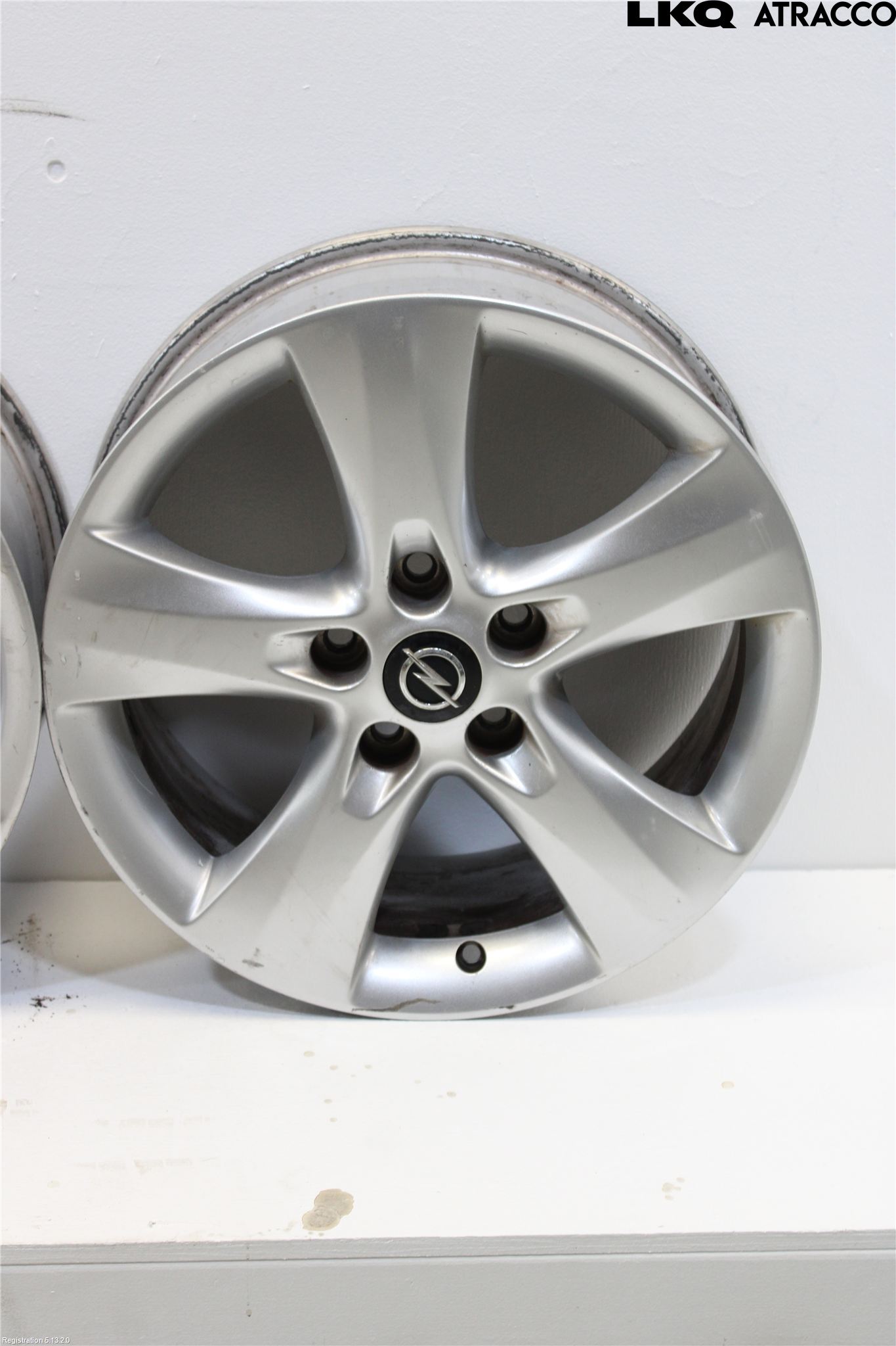 Opel ASTRA J 10-15 Felg Aluminium Sett 4Stk