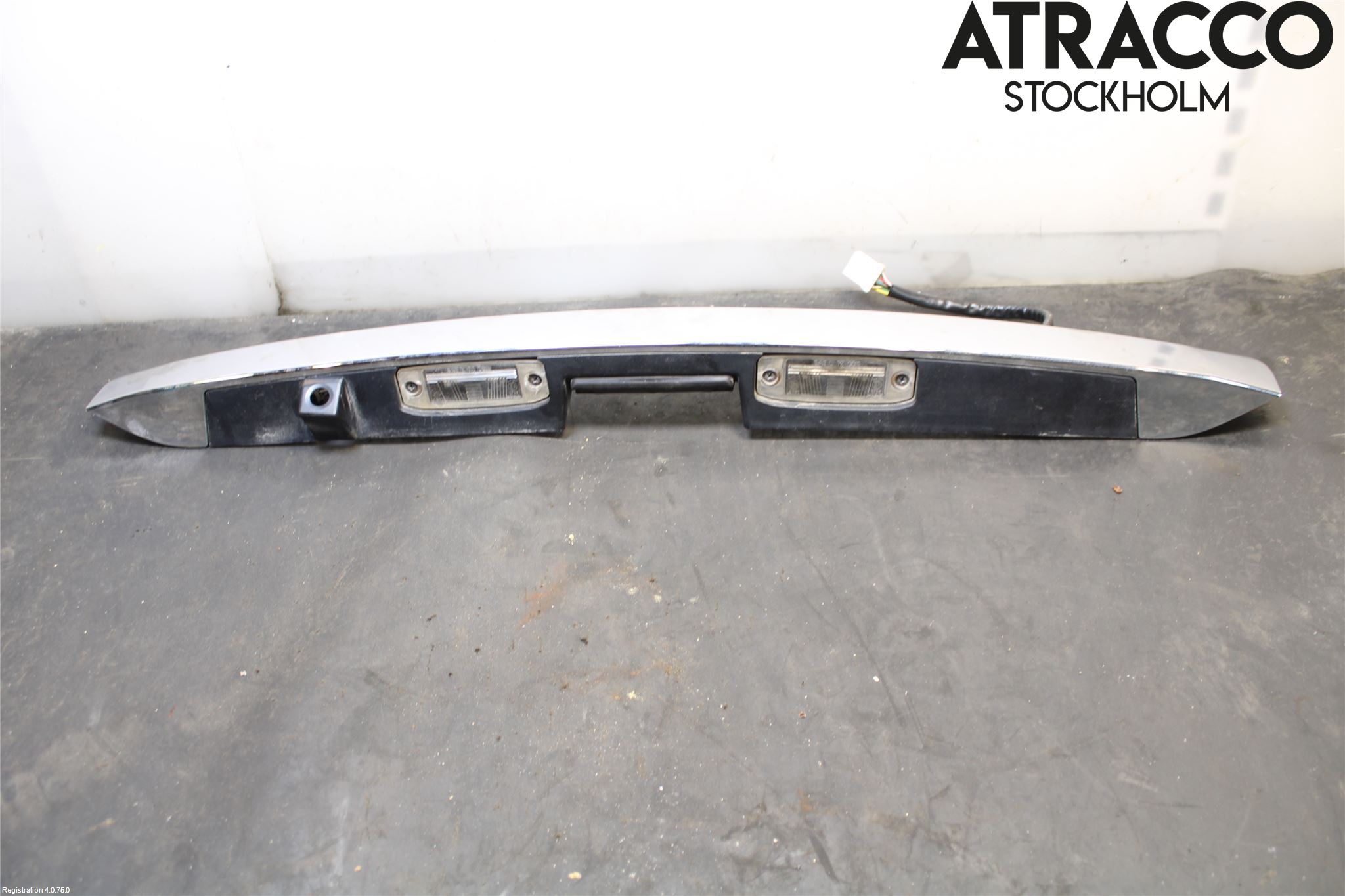 Kia SORENTO 10-14 Refleksplate - Skiltplate