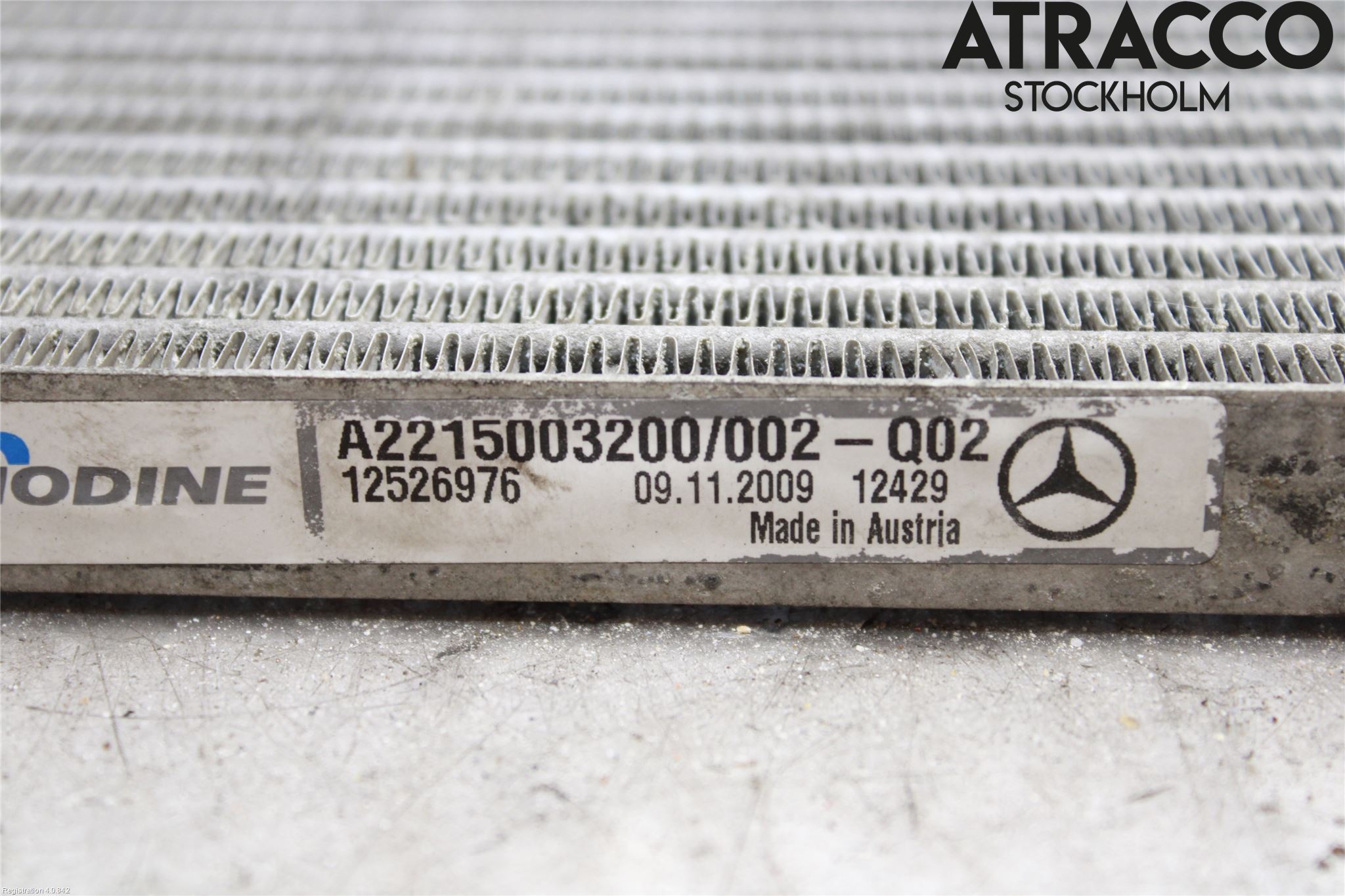 Mercedes-Benz MB S-KLASS (W221) 05-13 Radiator Oljekjøler Automatgea