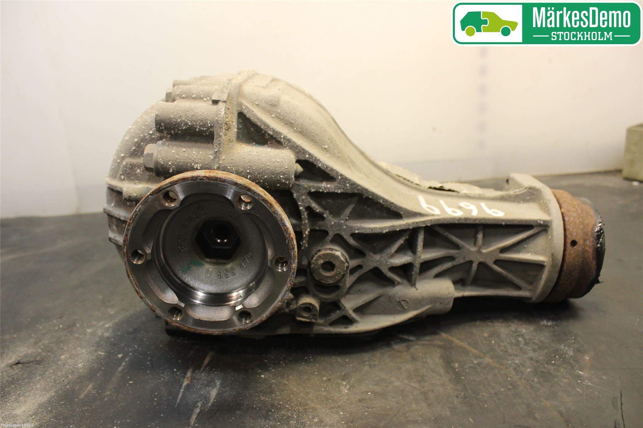 Audi A6/S6 4G 11-18 Bakaksel Kardang Bak -Diff