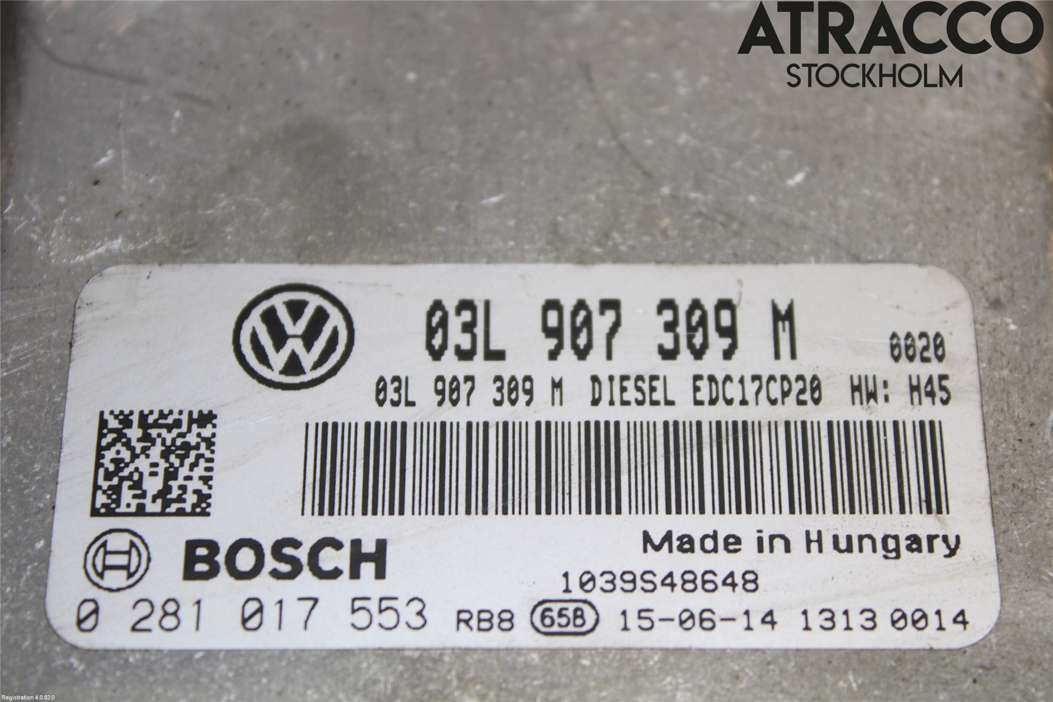 Volkswagen VW TRANSP/CARAVELLE (T5) 04-15 Styreenhet Innsprøytning