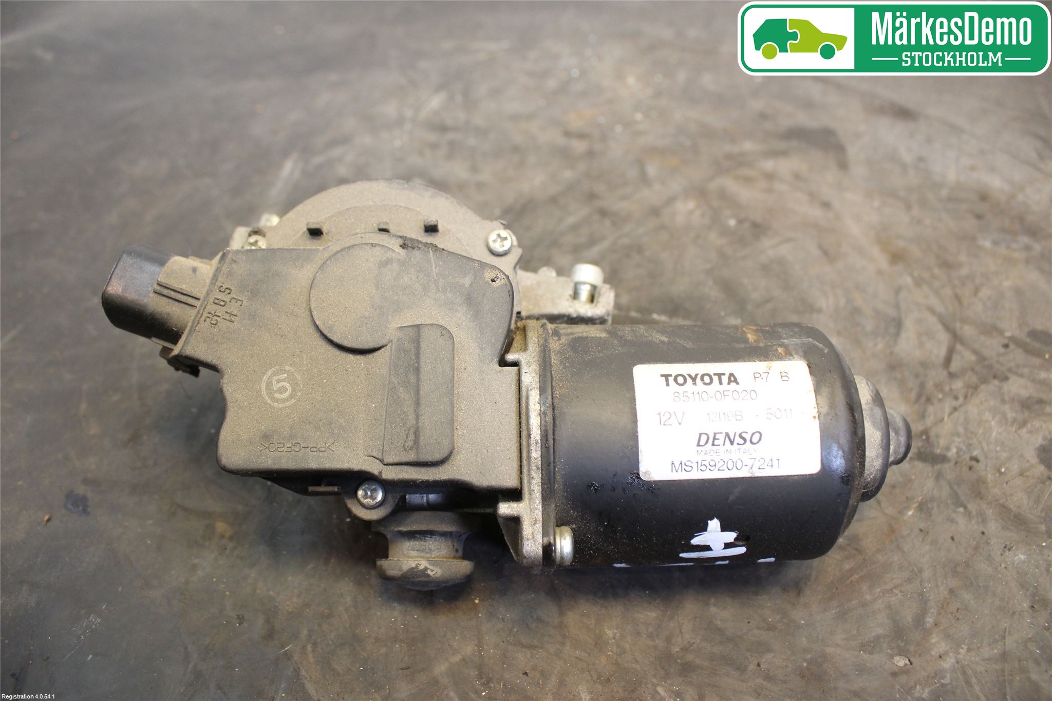 Toyota COROLLA VERSO 08-09 Viskermotor Frontrute