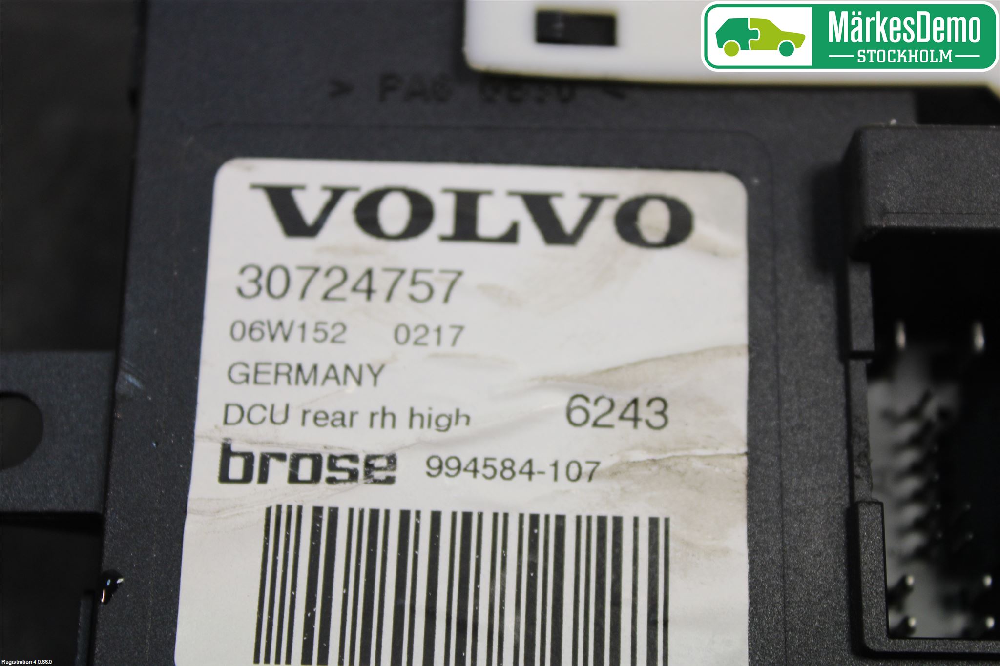 Volvo V50 04-07 Vindusheismotor