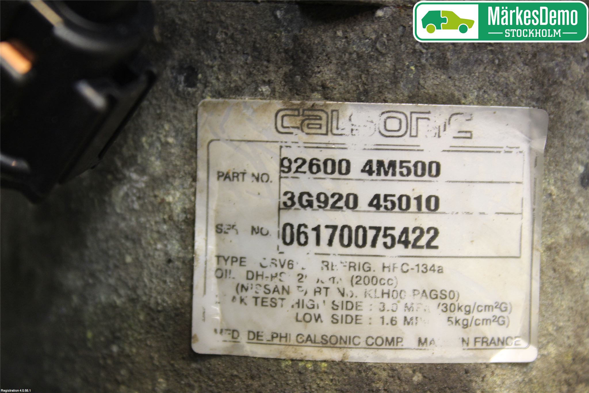 Nissan ALMERA    00-06 Varme Ac Kompressor
