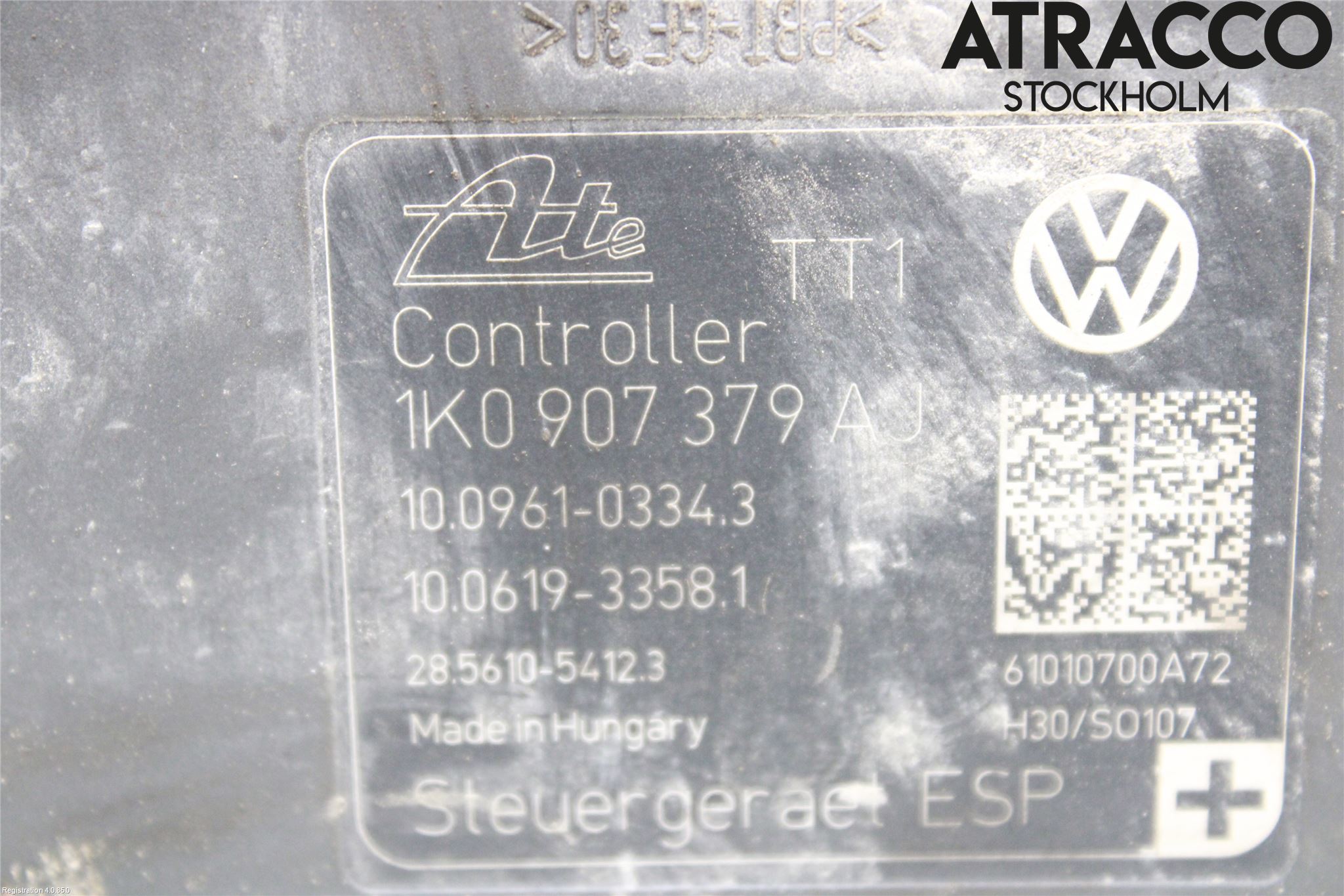Volkswagen VW GOLF VI 09-13 Abs Hydraulikkaggregat