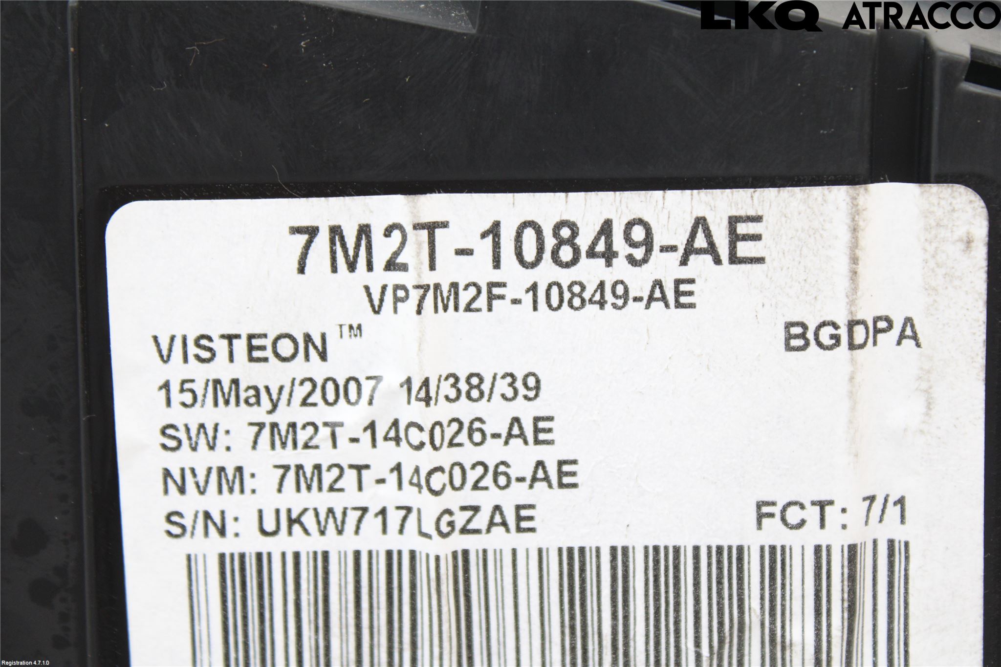 Ford MONDEO 07-15 Instr Kombinert