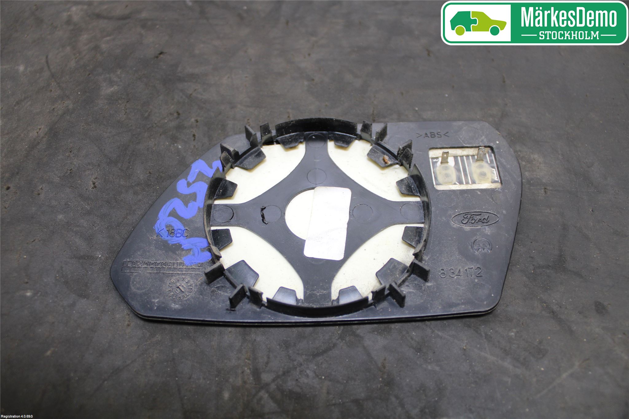 Ford MONDEO     01-06 Speil Glass H