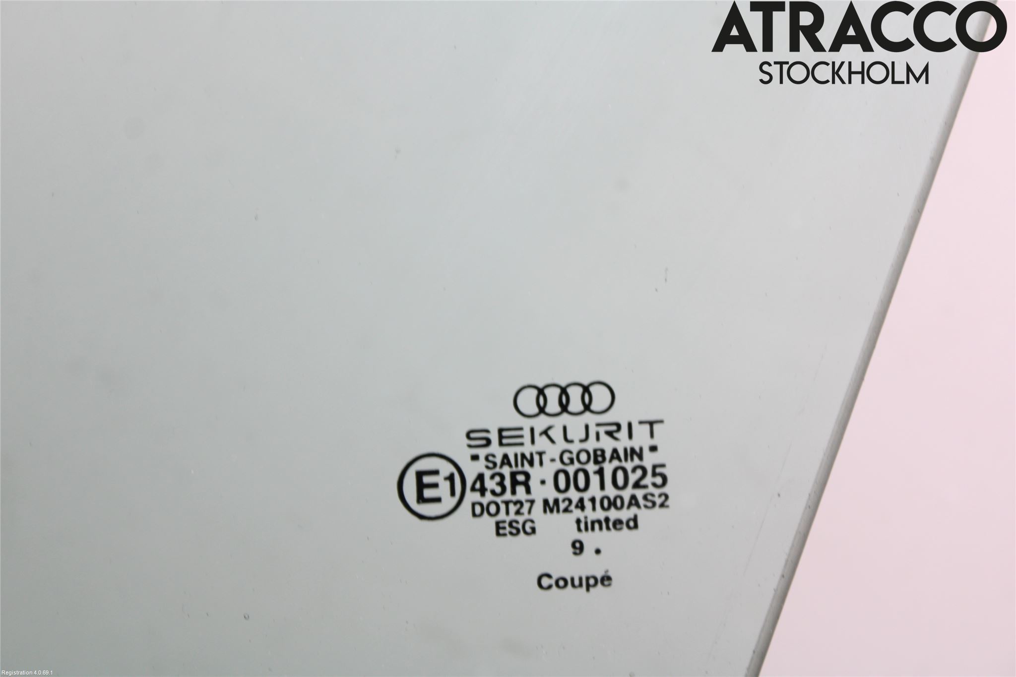 Audi TT 99-06 Dørrute Foran Høyre Trekant