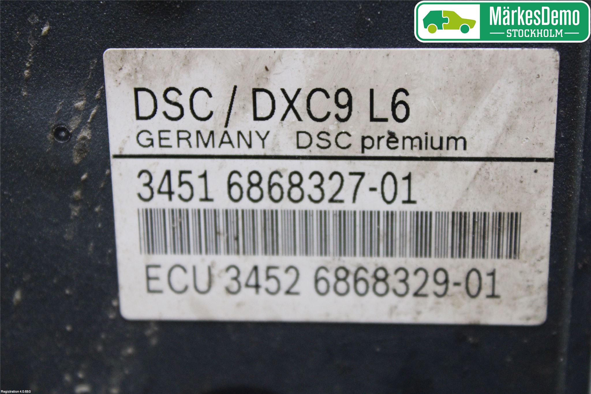 BMW 5 F10/F11/F18 09-17 Abs Hydraulikkaggregat
