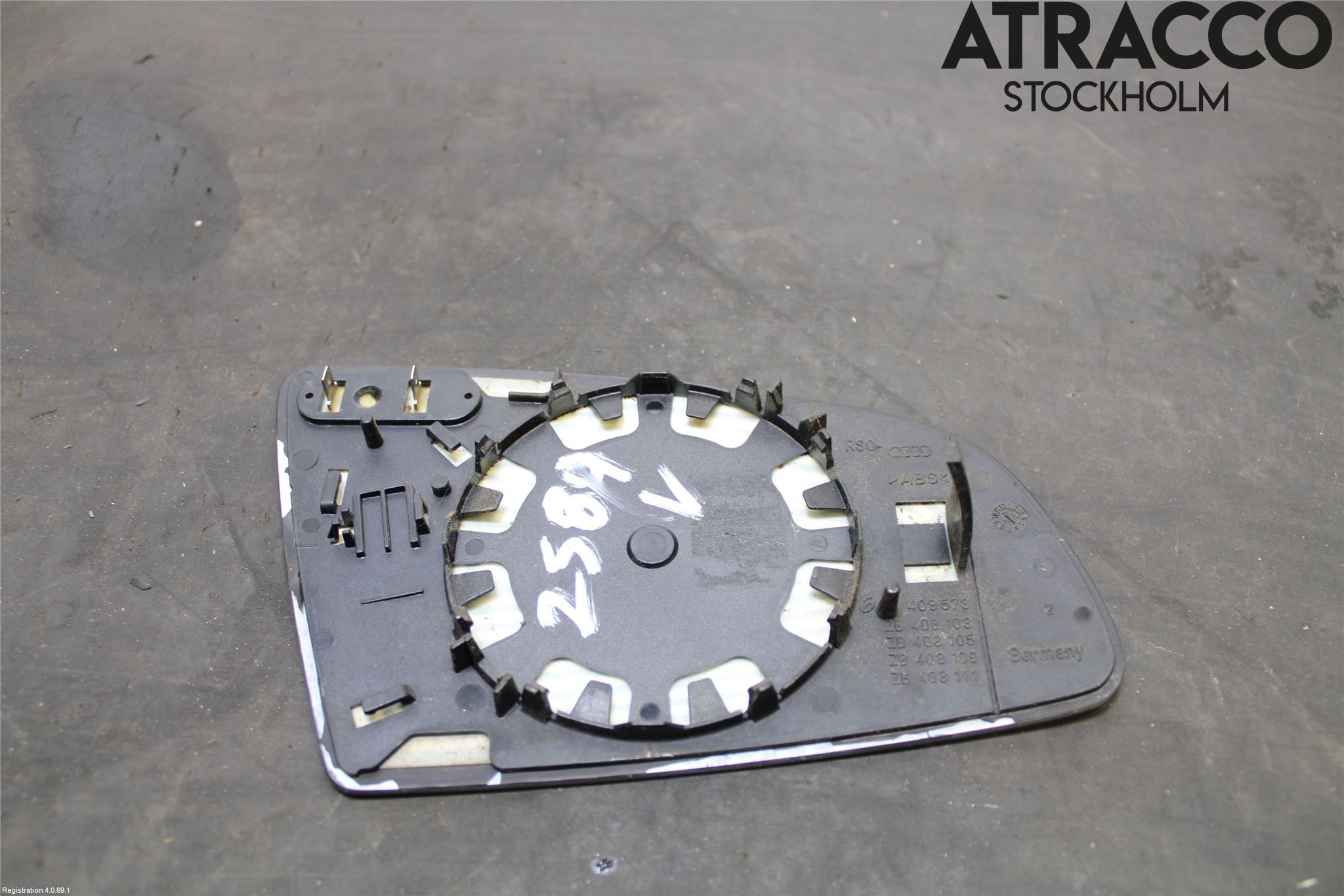 Audi A3/S3     04-05 Speil Glass V