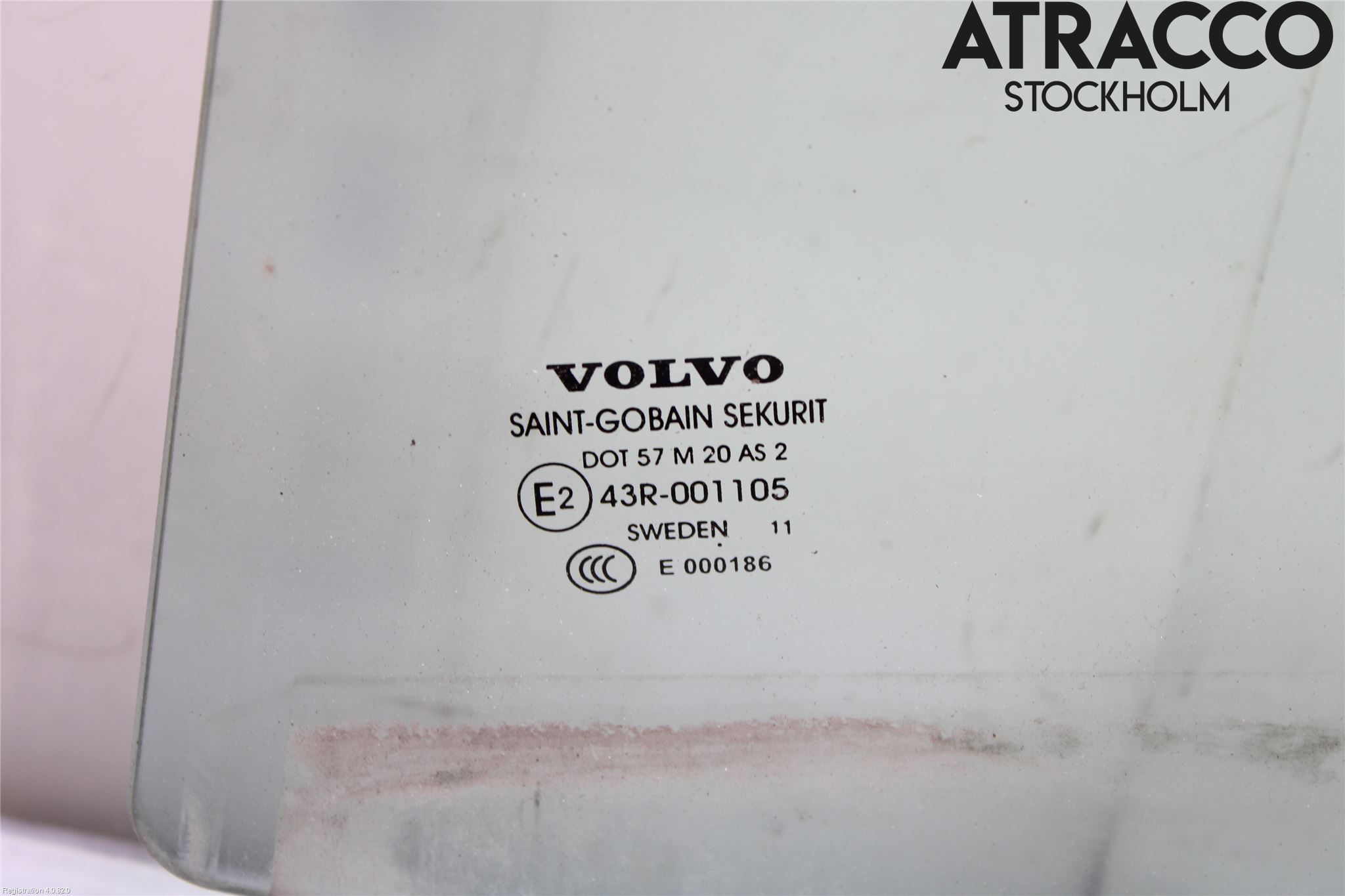 Volvo S60 11-13 Dørrute Bak Venstre 4Dørs