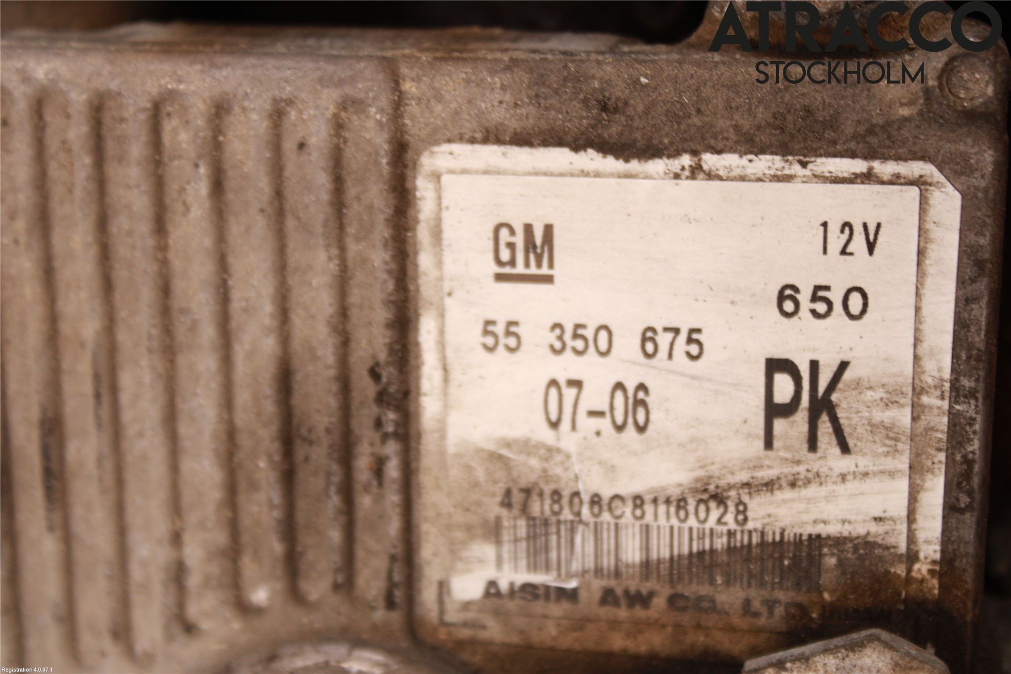 Opel ZAFIRA B 06-14 Gearkasse Automat