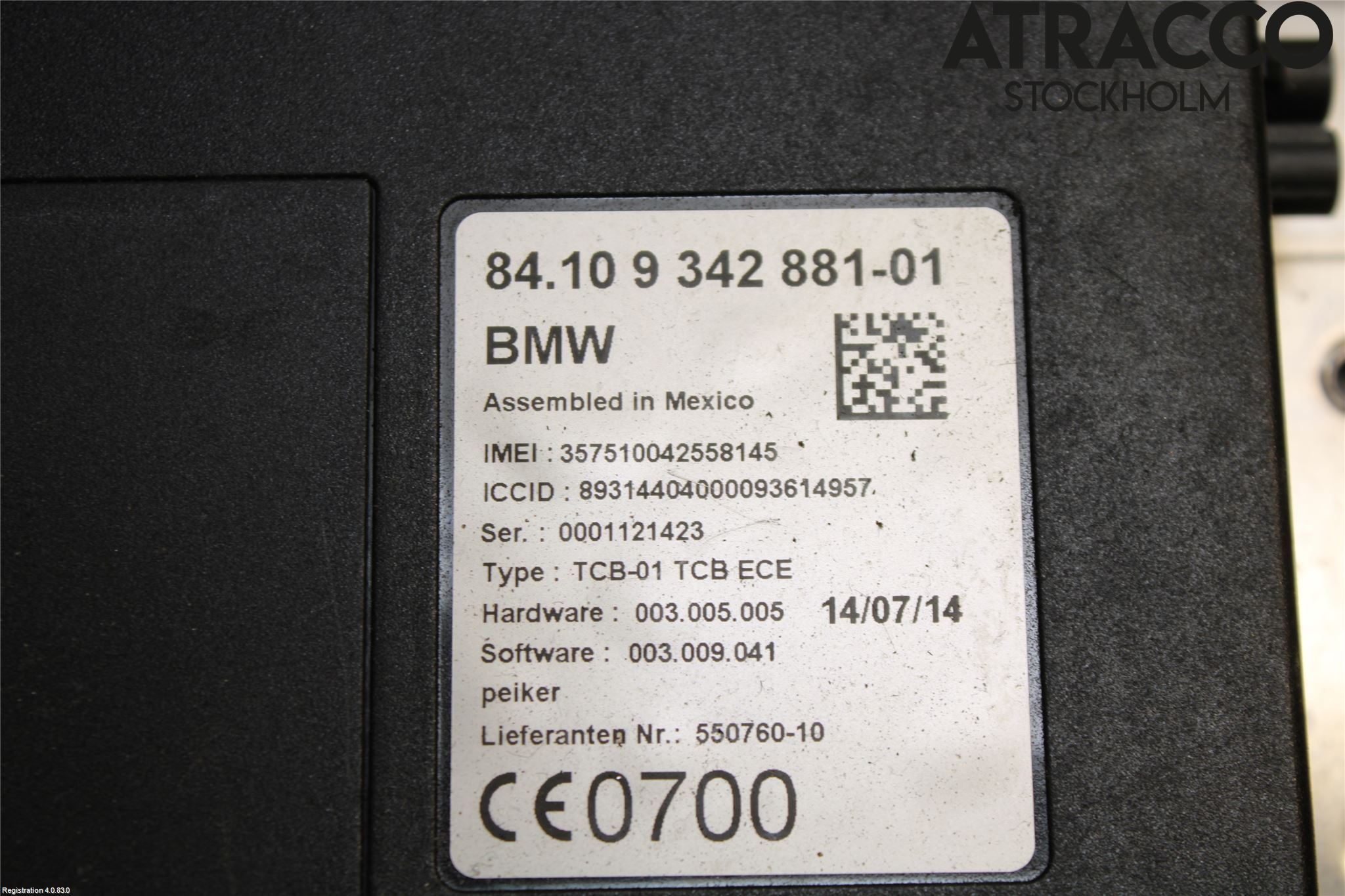 BMW X5 F15 13-18 Styreenhet Øvrig