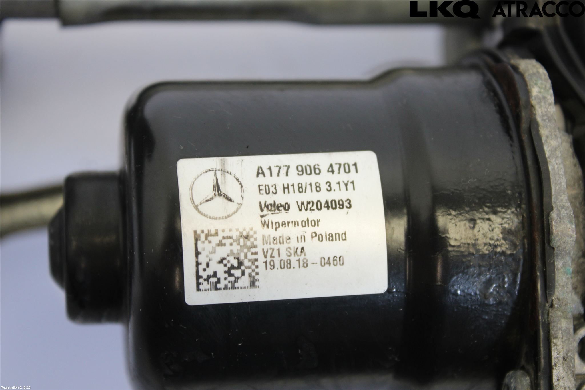 Mercedes-Benz MB A-KLASS (W177) 18- Viskermotor Frontrute