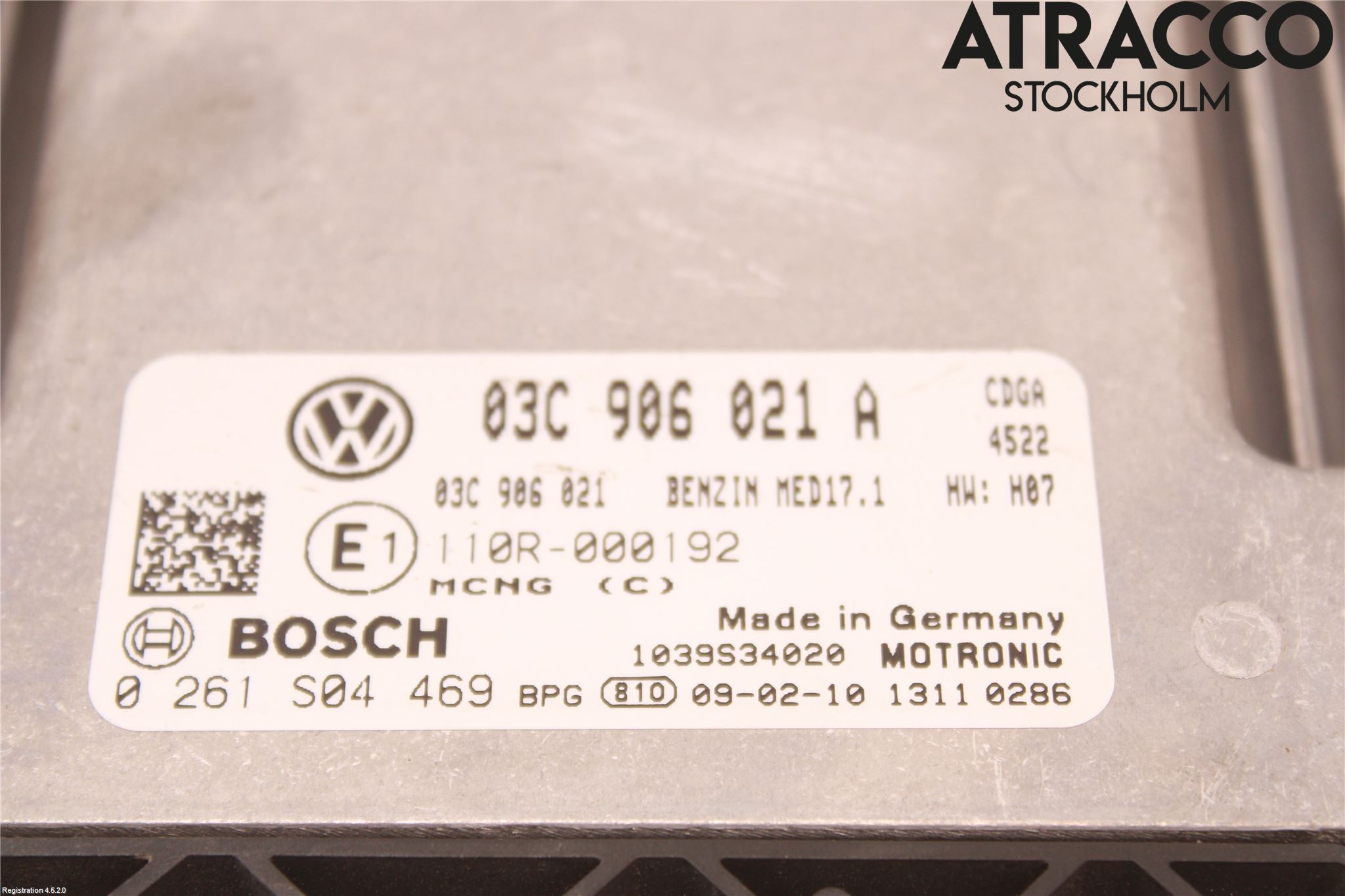 Volkswagen VW PASSAT 05-11 Styreenhet Innsprøytning