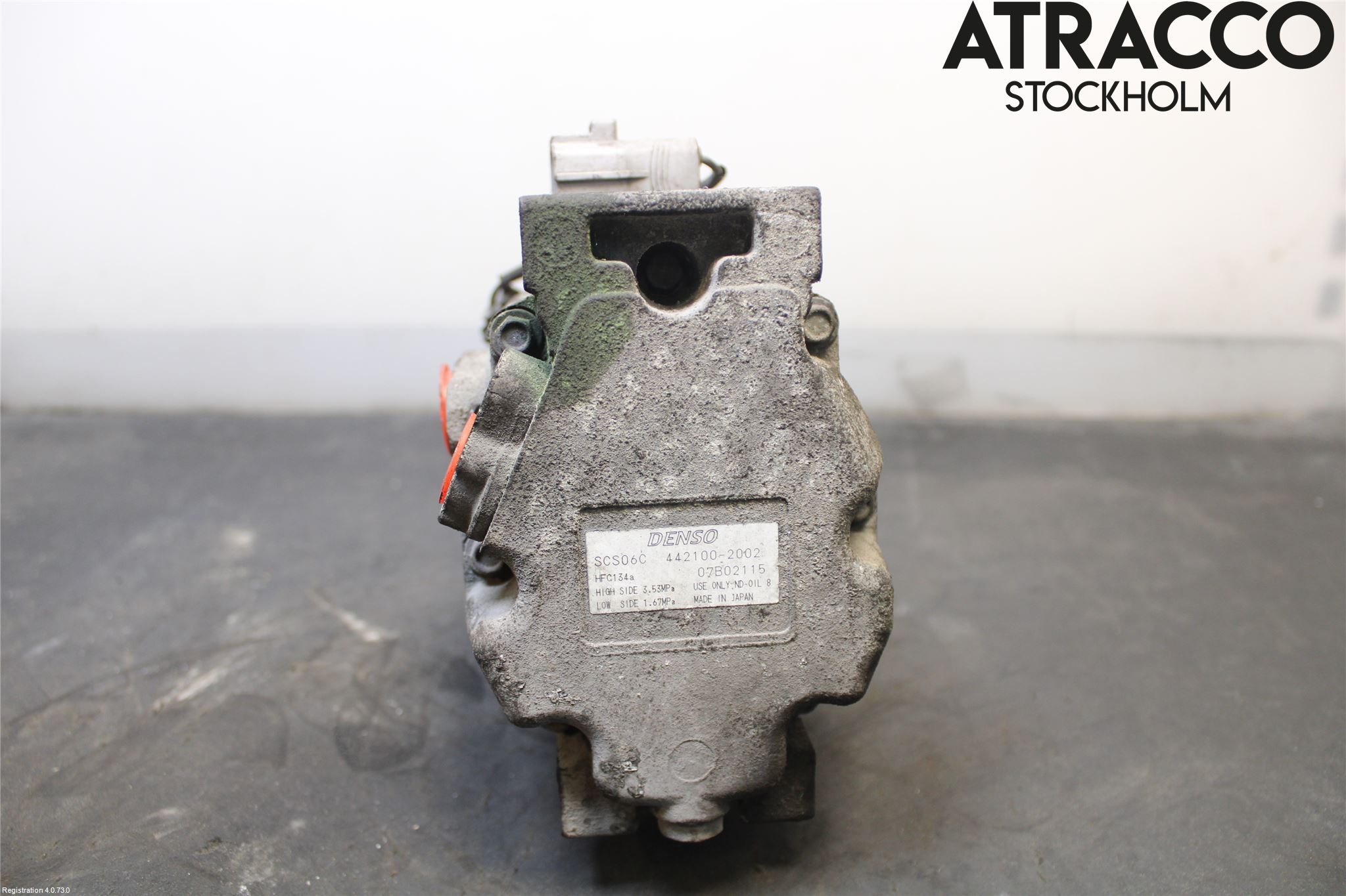 Citroen C1 06-13 Varme Ac Kompressor