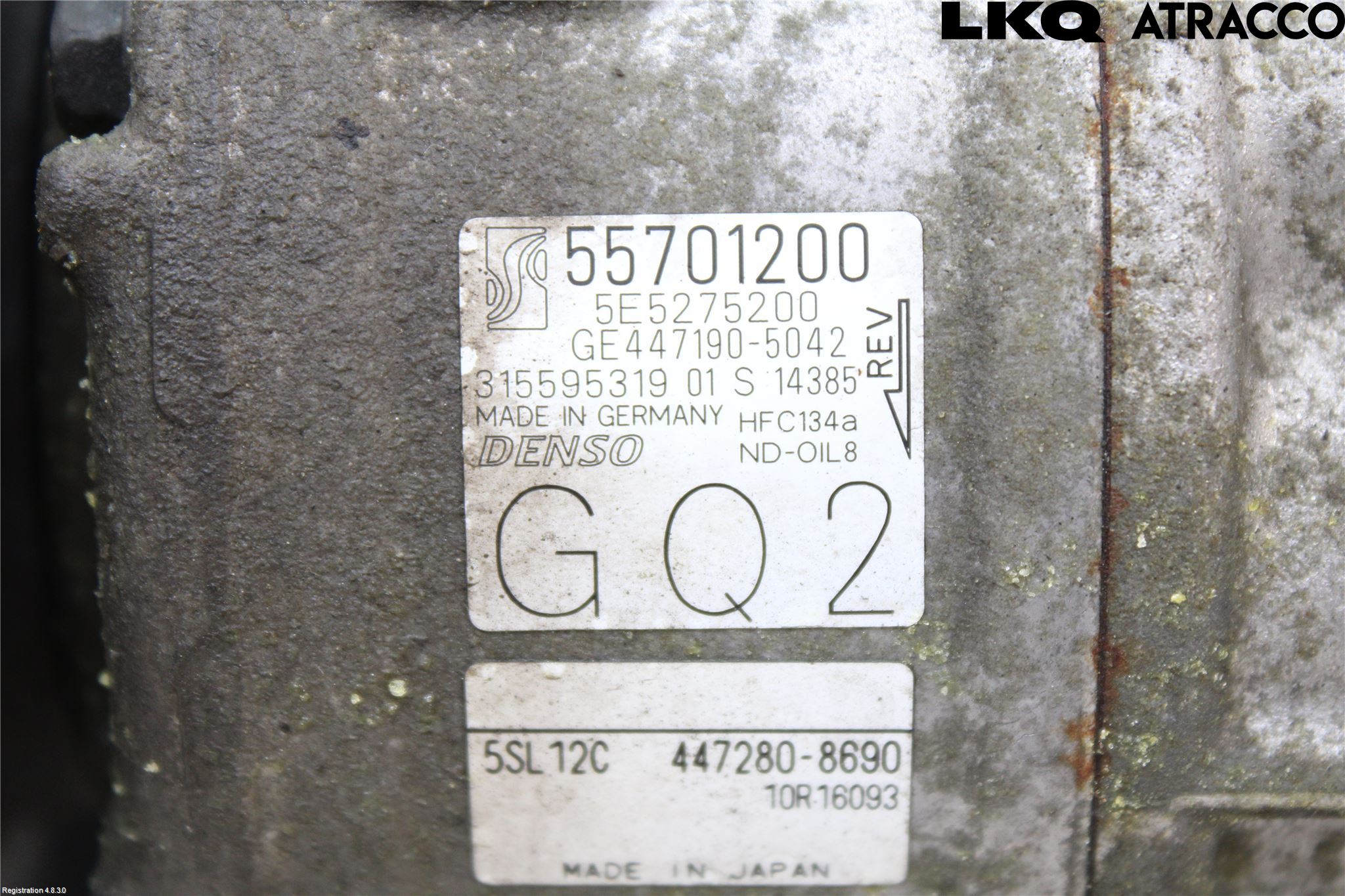 Opel CORSA E 15-19 Varme Ac Kompressor