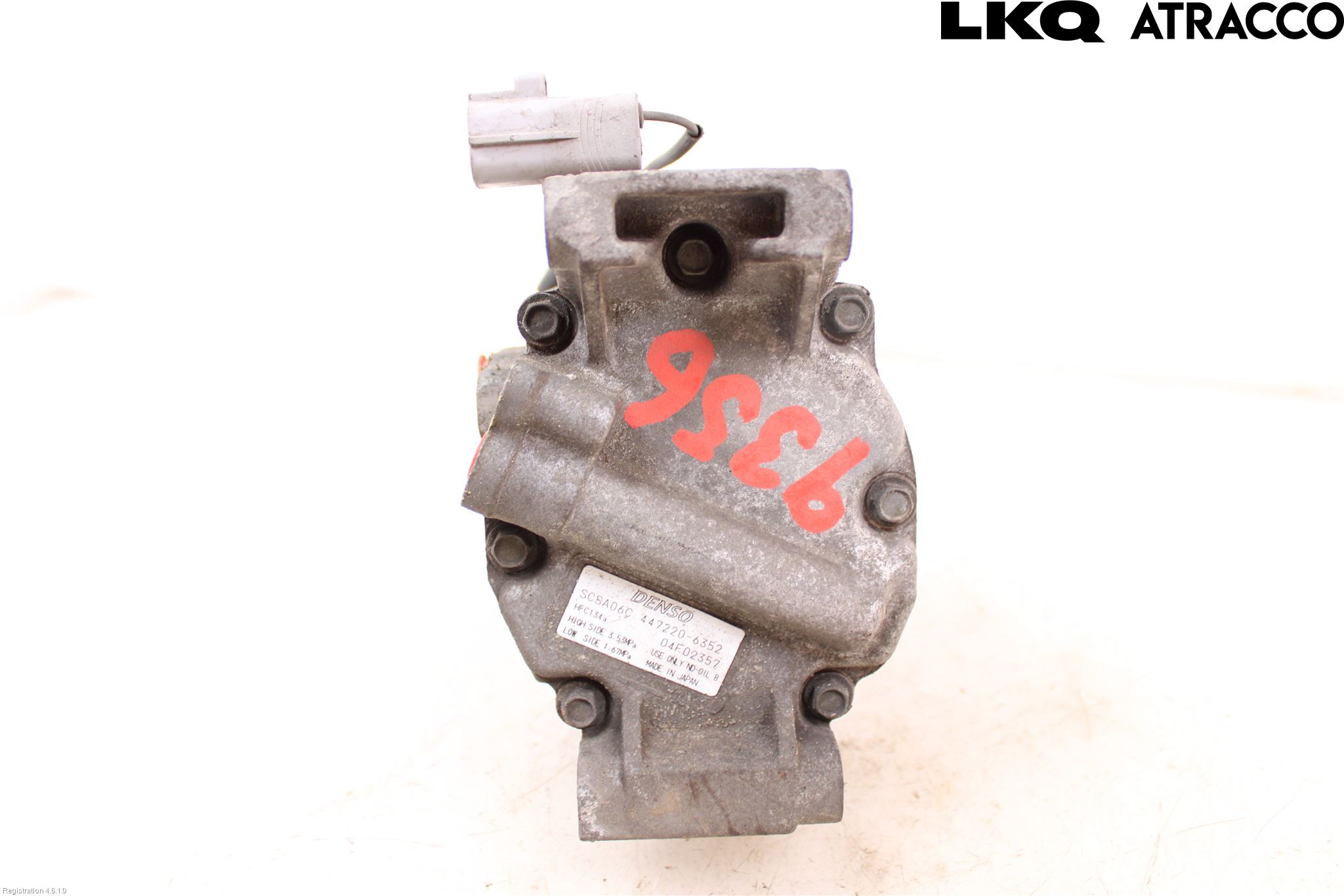 Toyota COROLLA 02-07 Varme Ac Kompressor