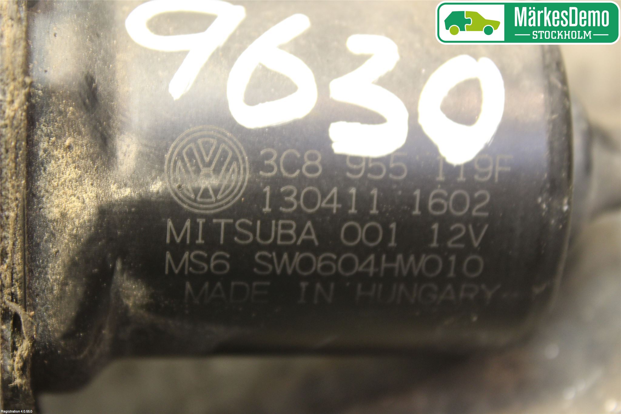 Volkswagen VW PASSAT CC 08-16 Viskermotor Frontrute