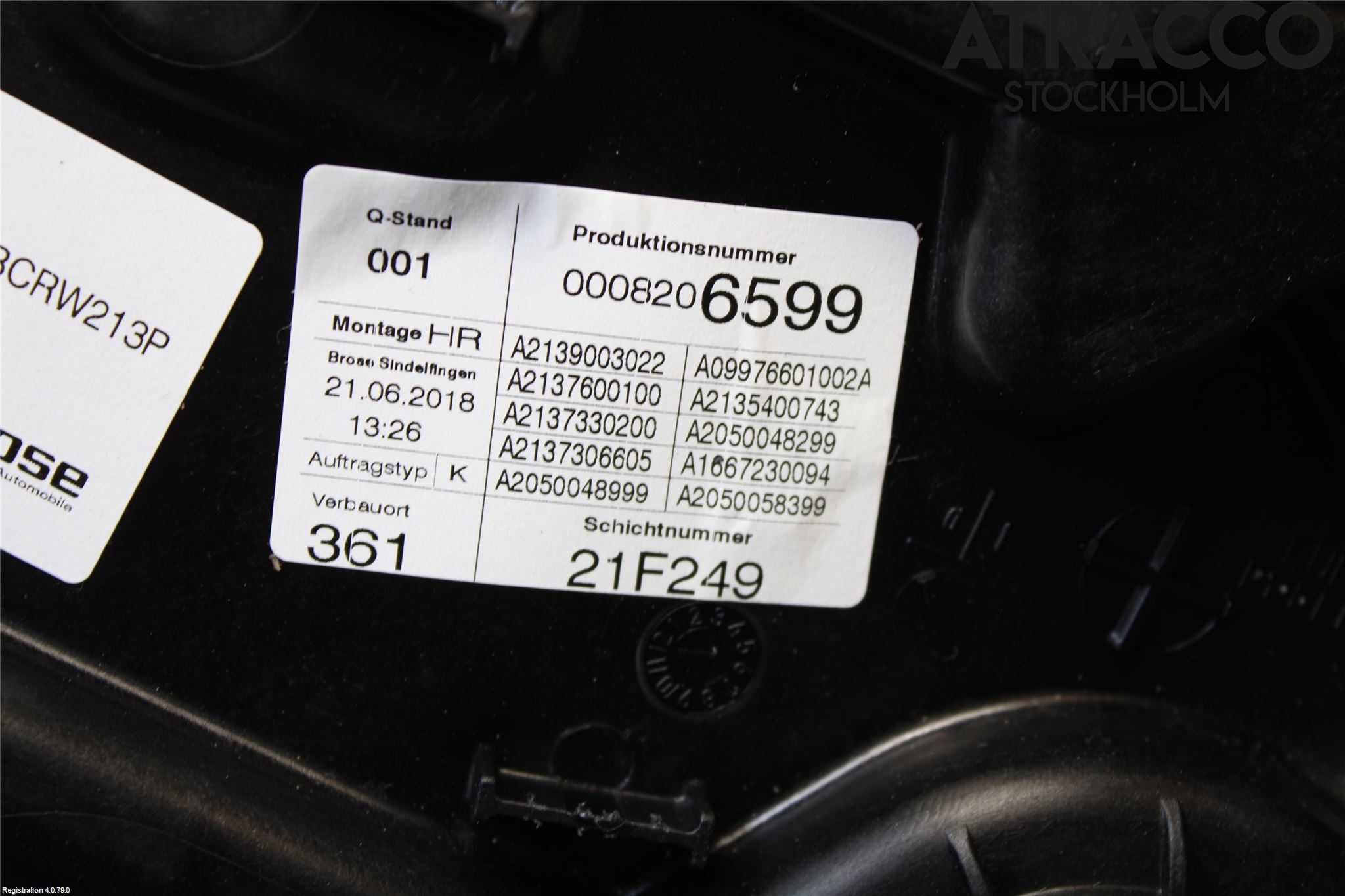Mercedes-Benz MB E-KLASS (W213) 16-23 Vindusheis El Komp