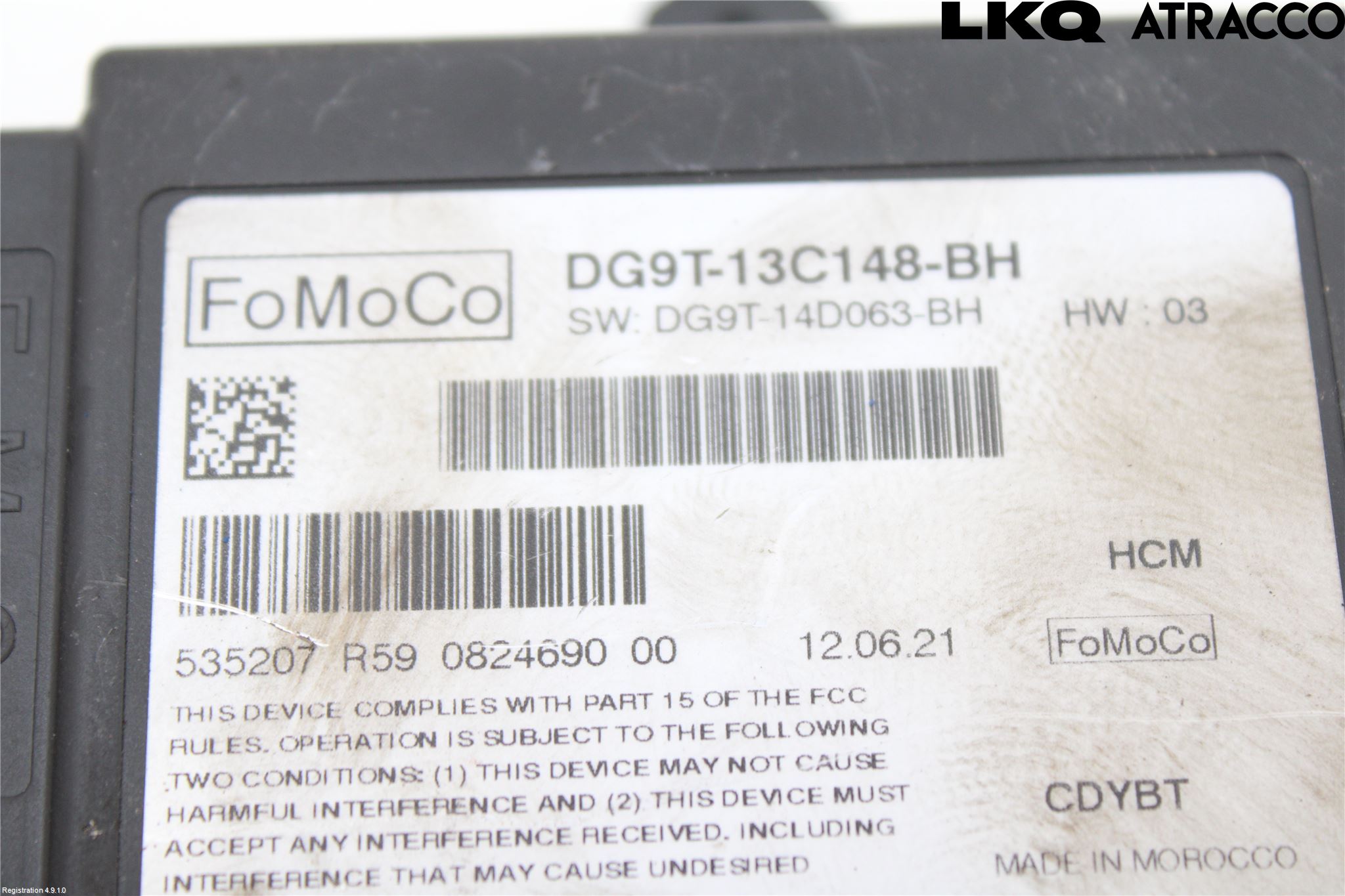 Ford MONDEO 15-22 Styreenhet Øvrig