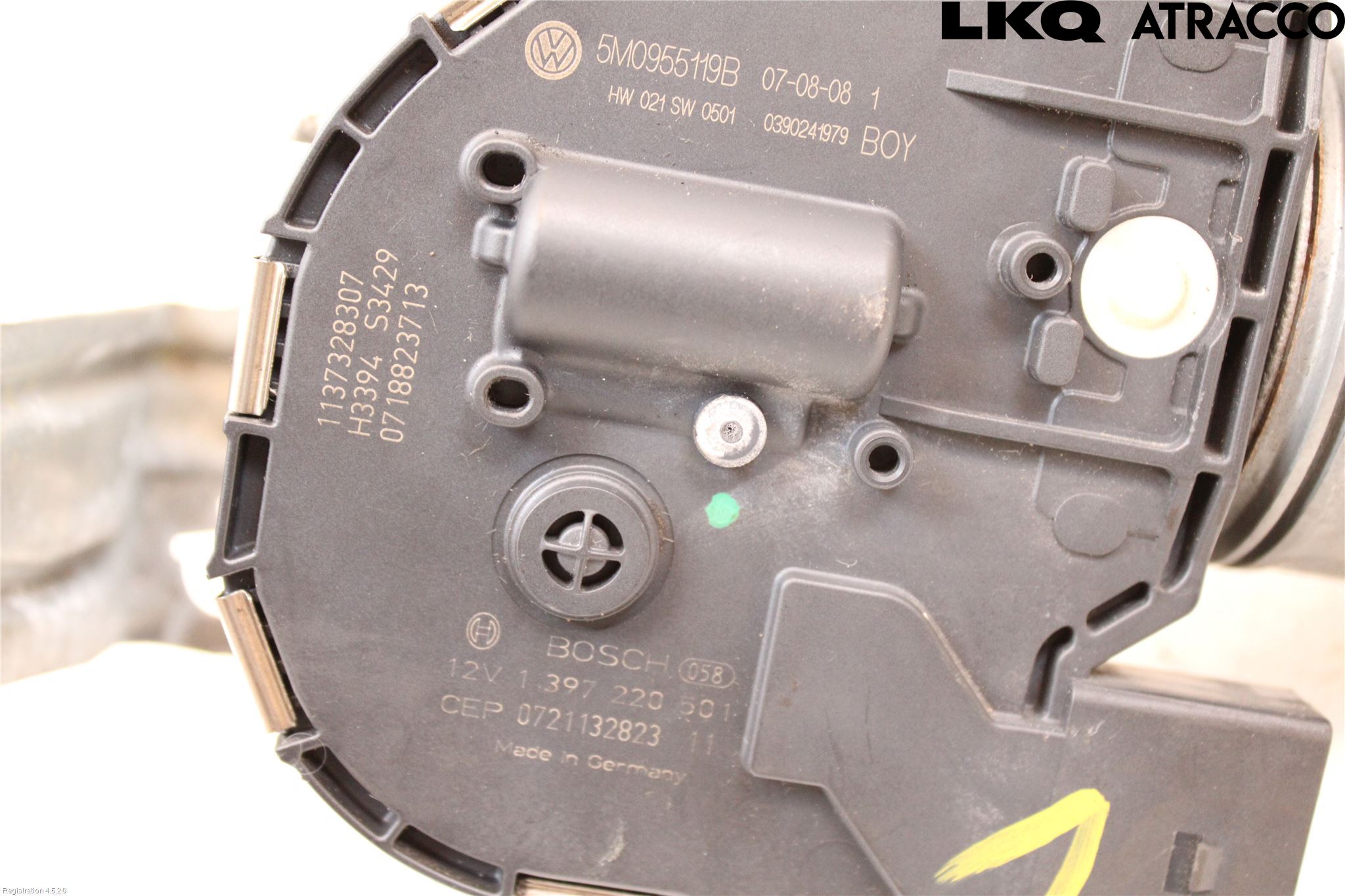 Volkswagen VW GOLF PLUS/CROSS GOLF 04-14 Viskermotor Frontrute