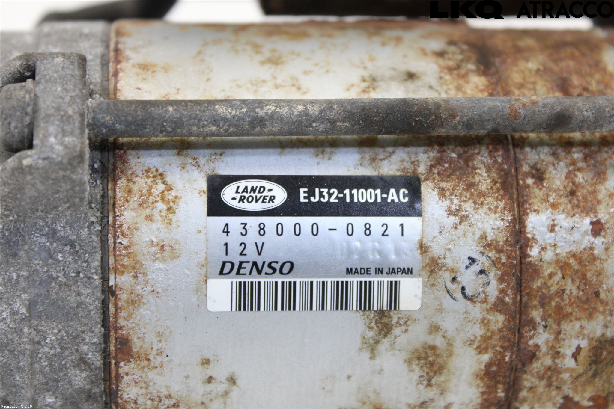 Landrover LAND ROVER RANGE ROVER EVOQUE (L538) 11-18 Startmotor Diesel