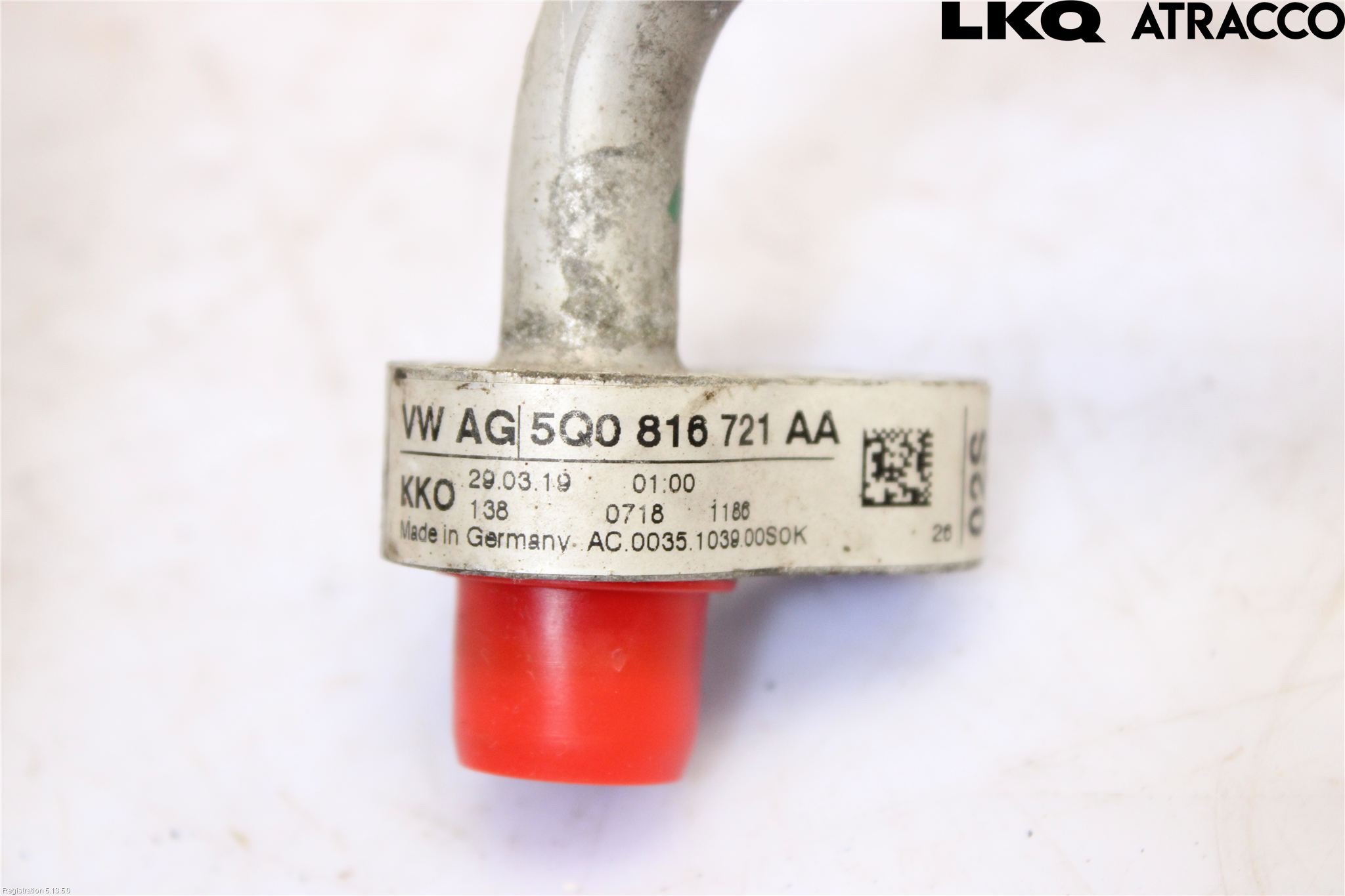 Volkswagen VW GOLF / E-GOLF VII 13-20 Varme Ac Slange - Rør