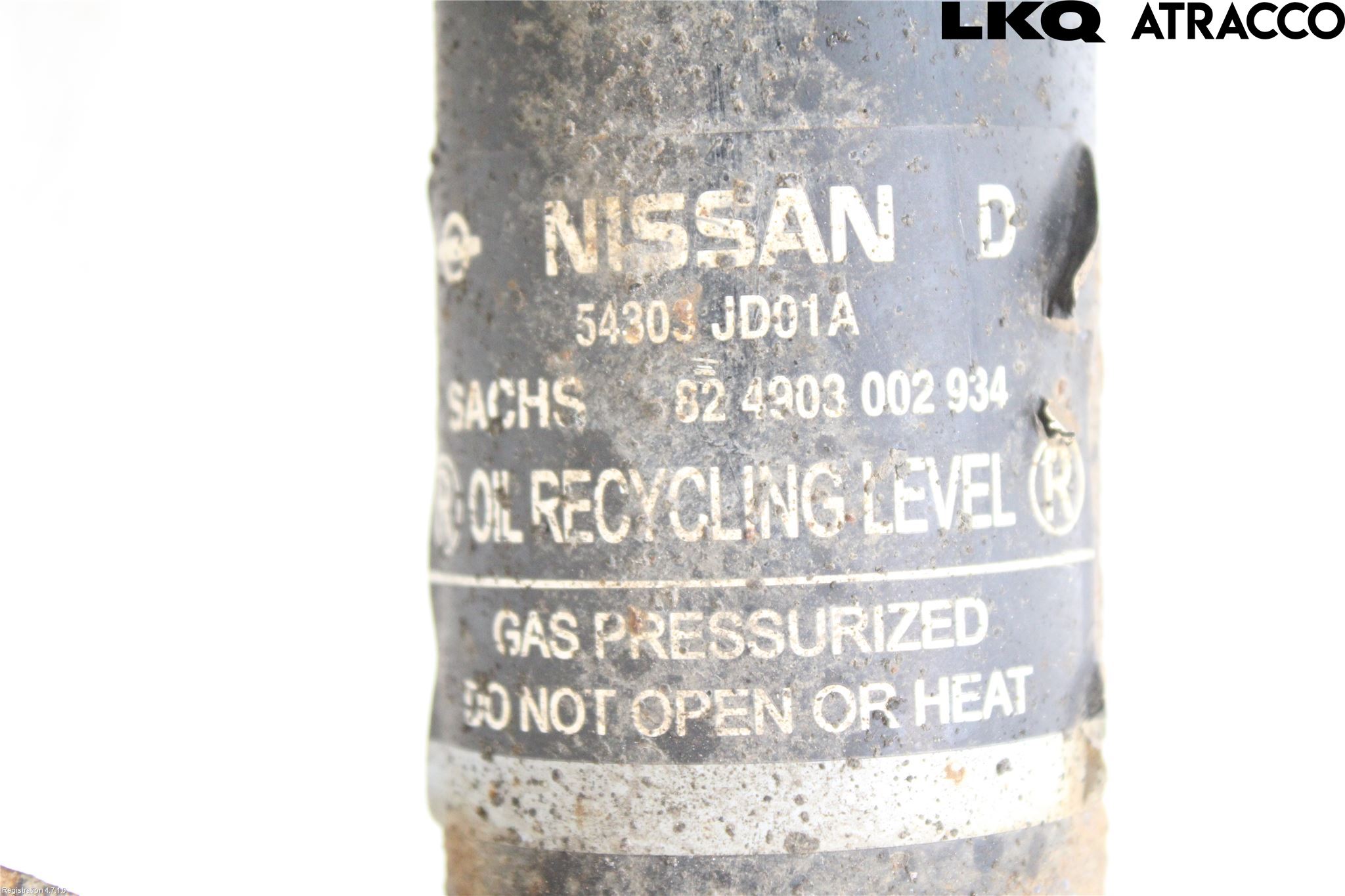 Nissan QASHQAI   07-10 Fjærbein Foran Venstre