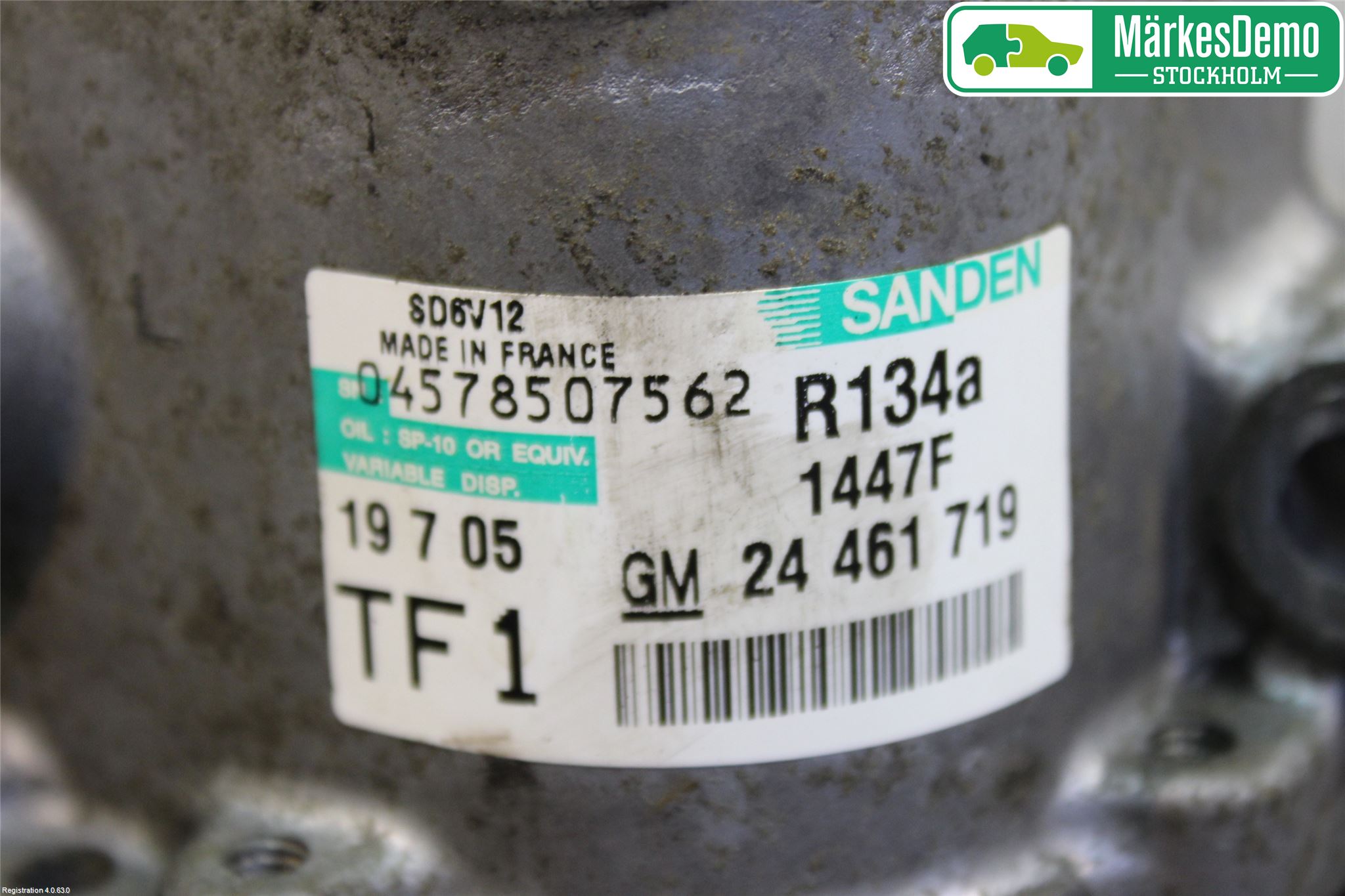 Opel CORSA C    00-06 Varme Ac Kompressor