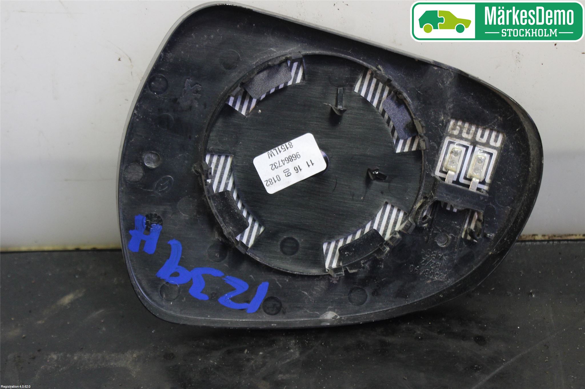 Audi A6/S6     97-05 Speil Glass H