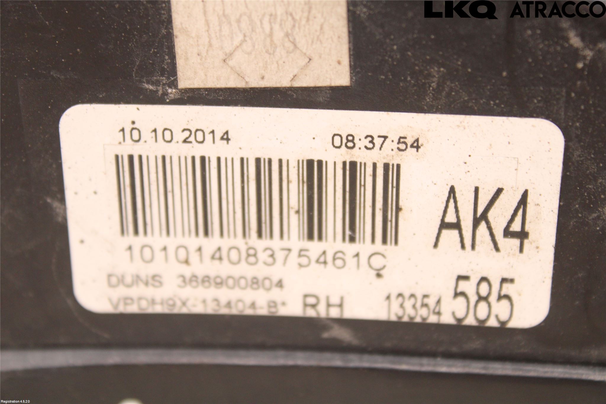 Opel ADAM 13-20 Baklykt Høyre