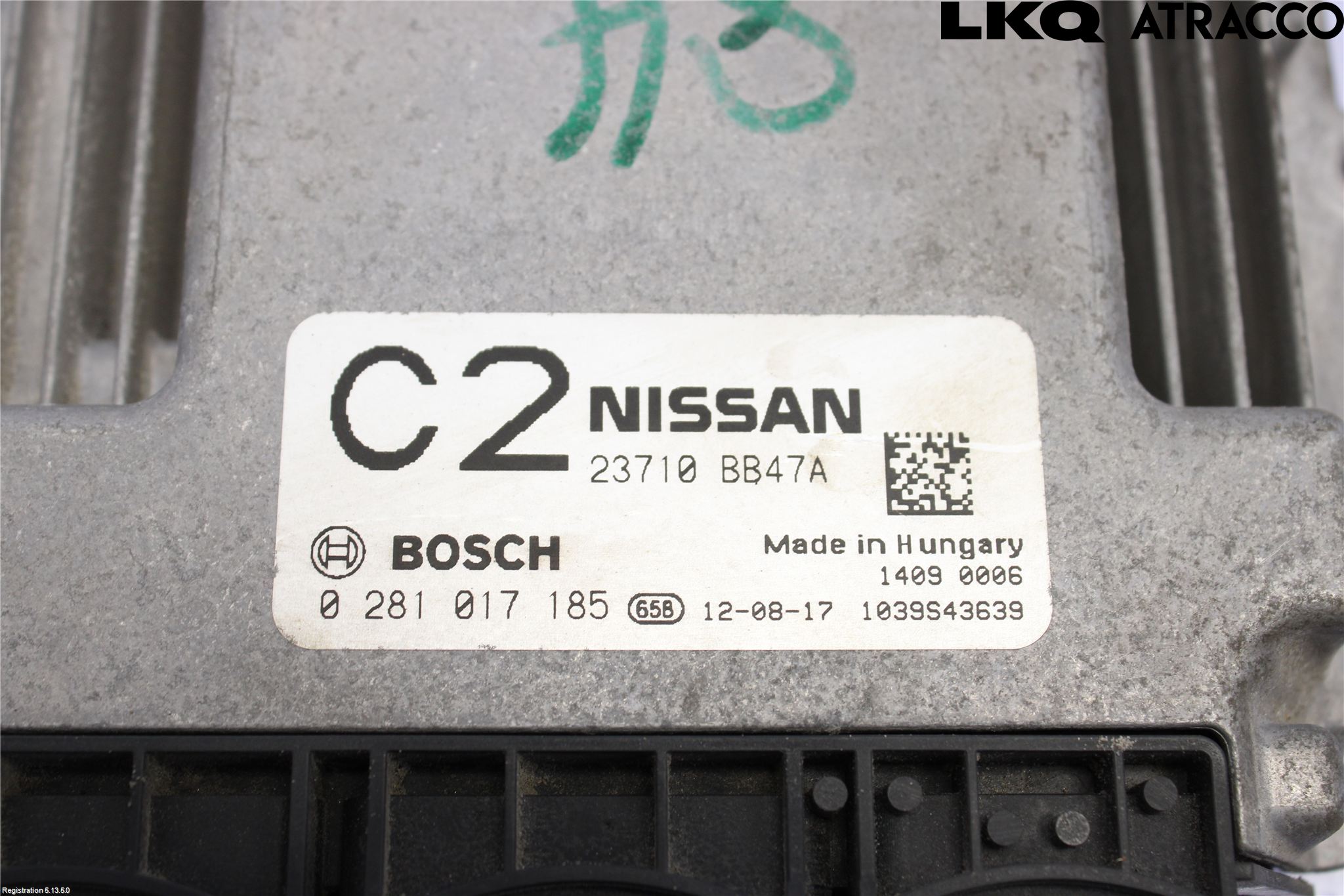 Nissan QASHQAI+2  10-14 Styreenhet Dieselpumpe