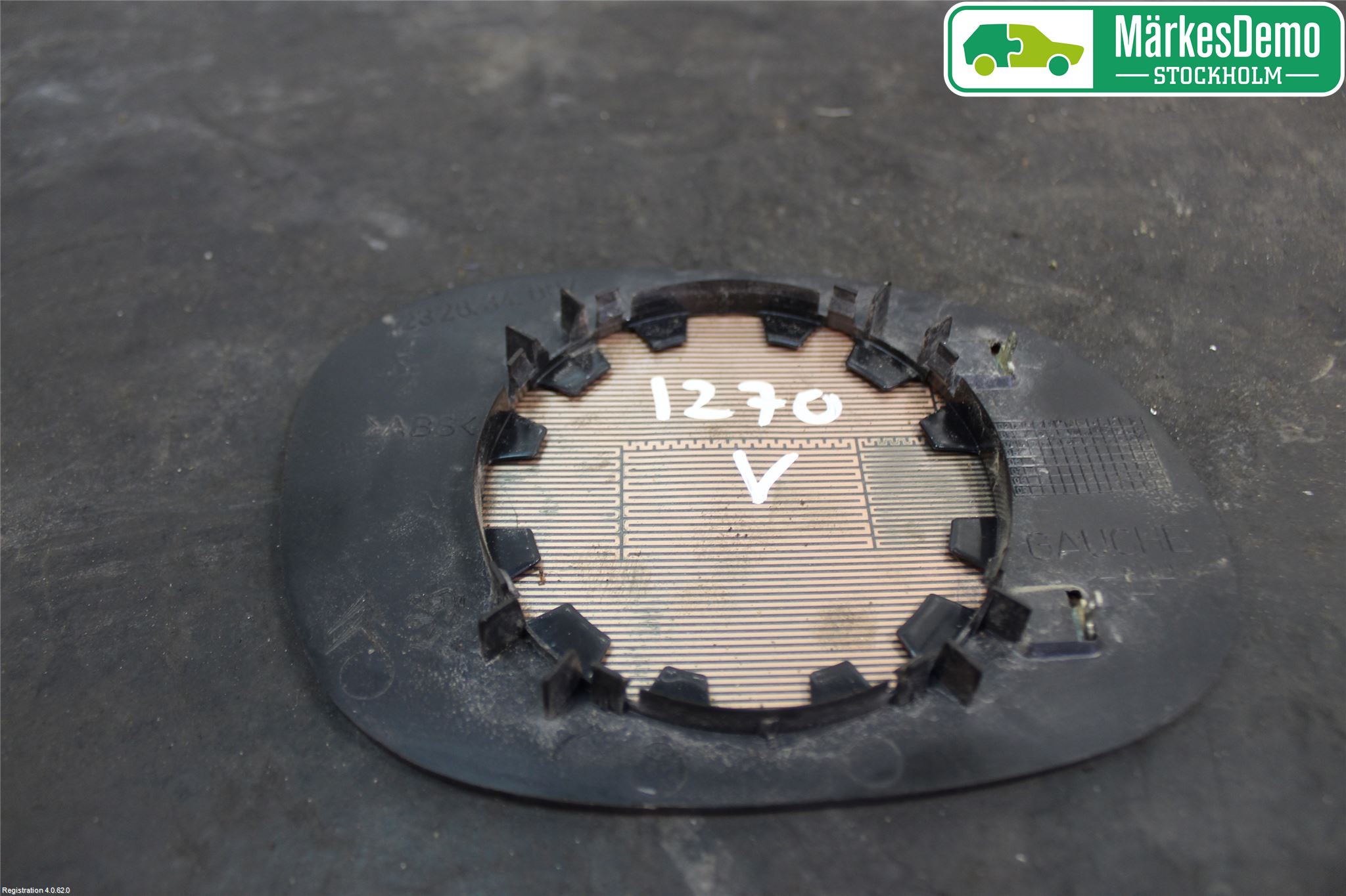 Peugeot 206 98-09 Speil Glass V