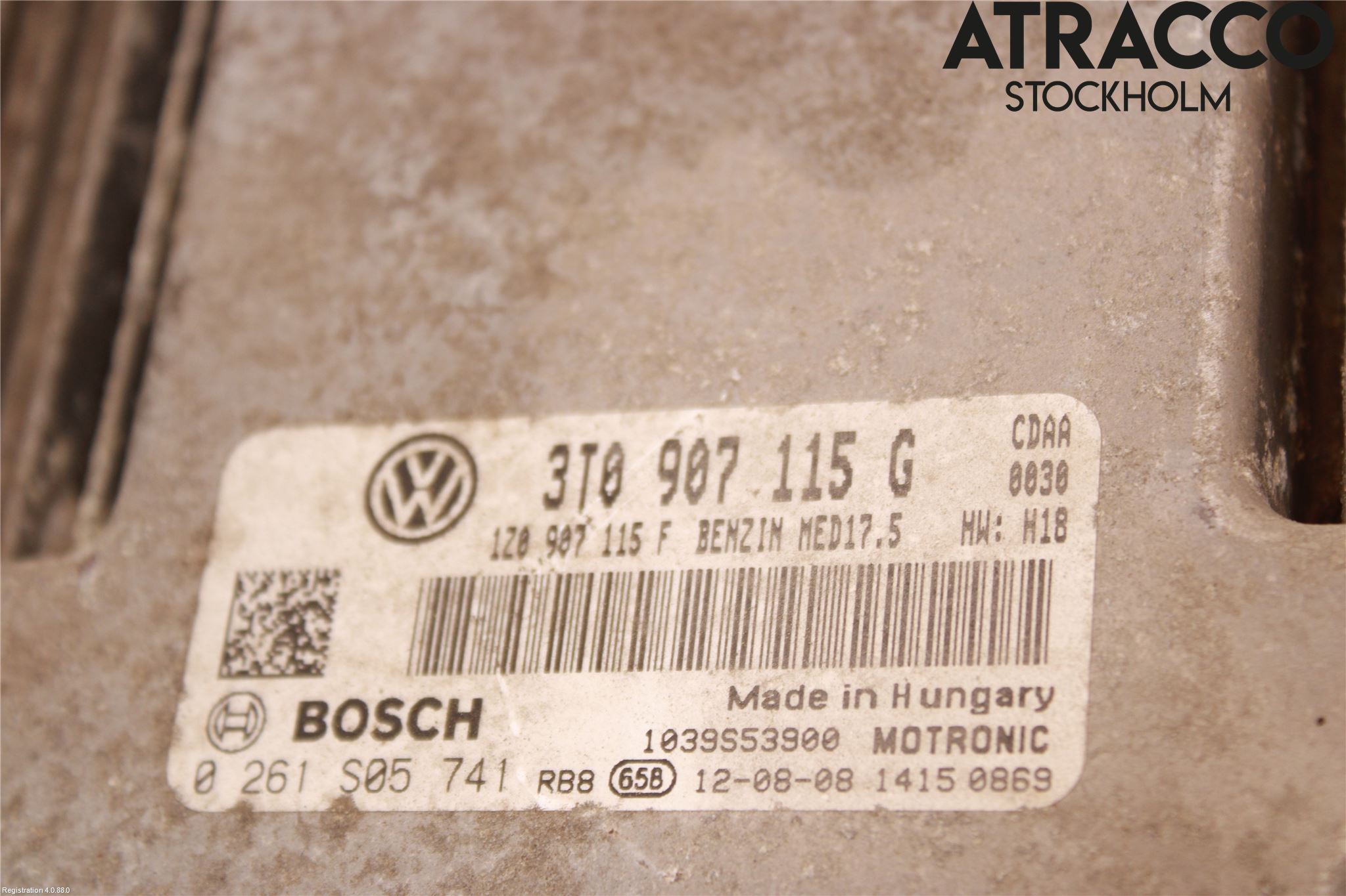 Skoda OCTAVIA (1Z) 05-13 Styreenhet Innsprøytning