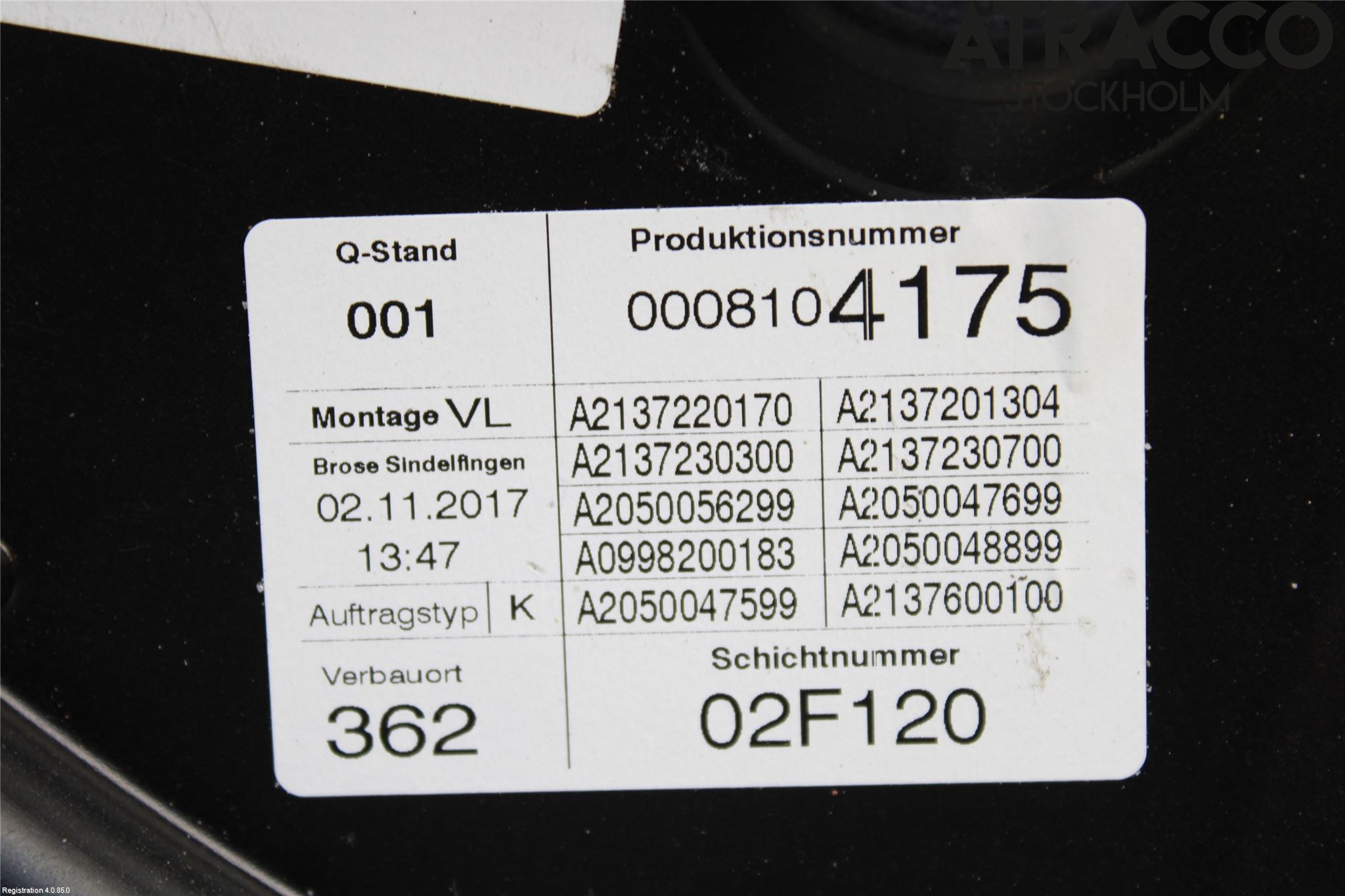 Mercedes-Benz MB E-KLASS (W213) 16-23 Vindusheis El Komp