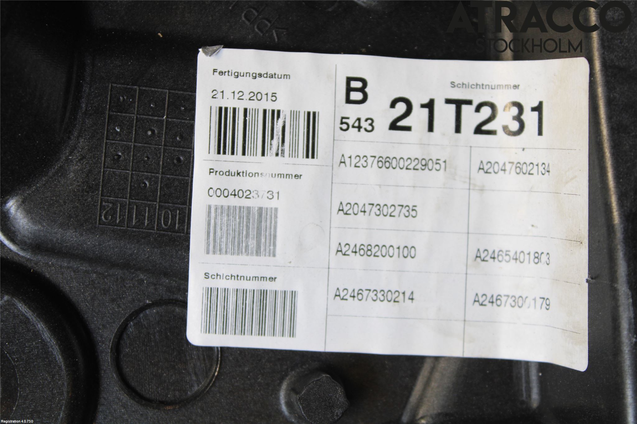 Mercedes-Benz MB B-KLASS (W246/W242) 12-19 Vindusheis El Komp
