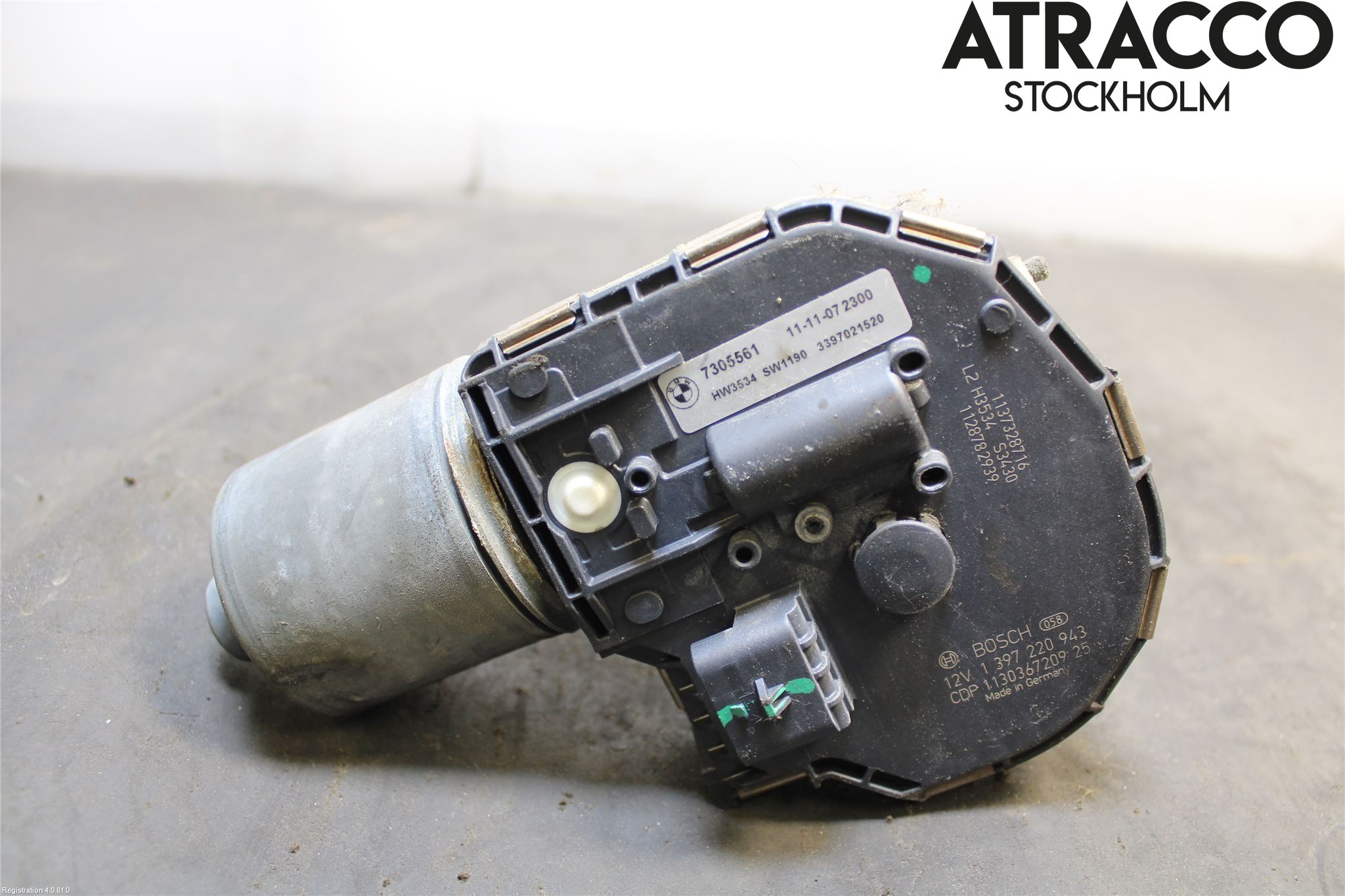 BMW 5 F10/F11/F18 09-17 Viskermotor Frontrute