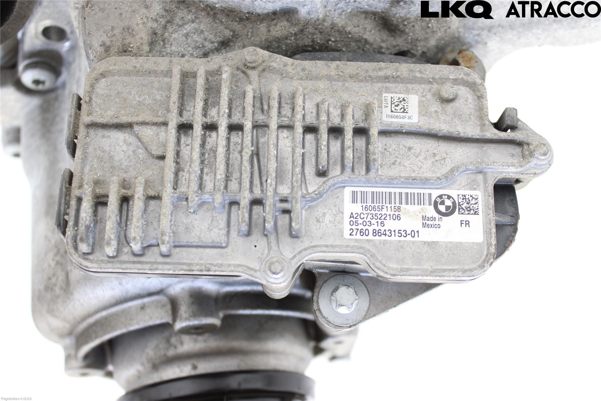 BMW 3 F30/F31/F80 12-19 Gearkasse Fordelingskasse
